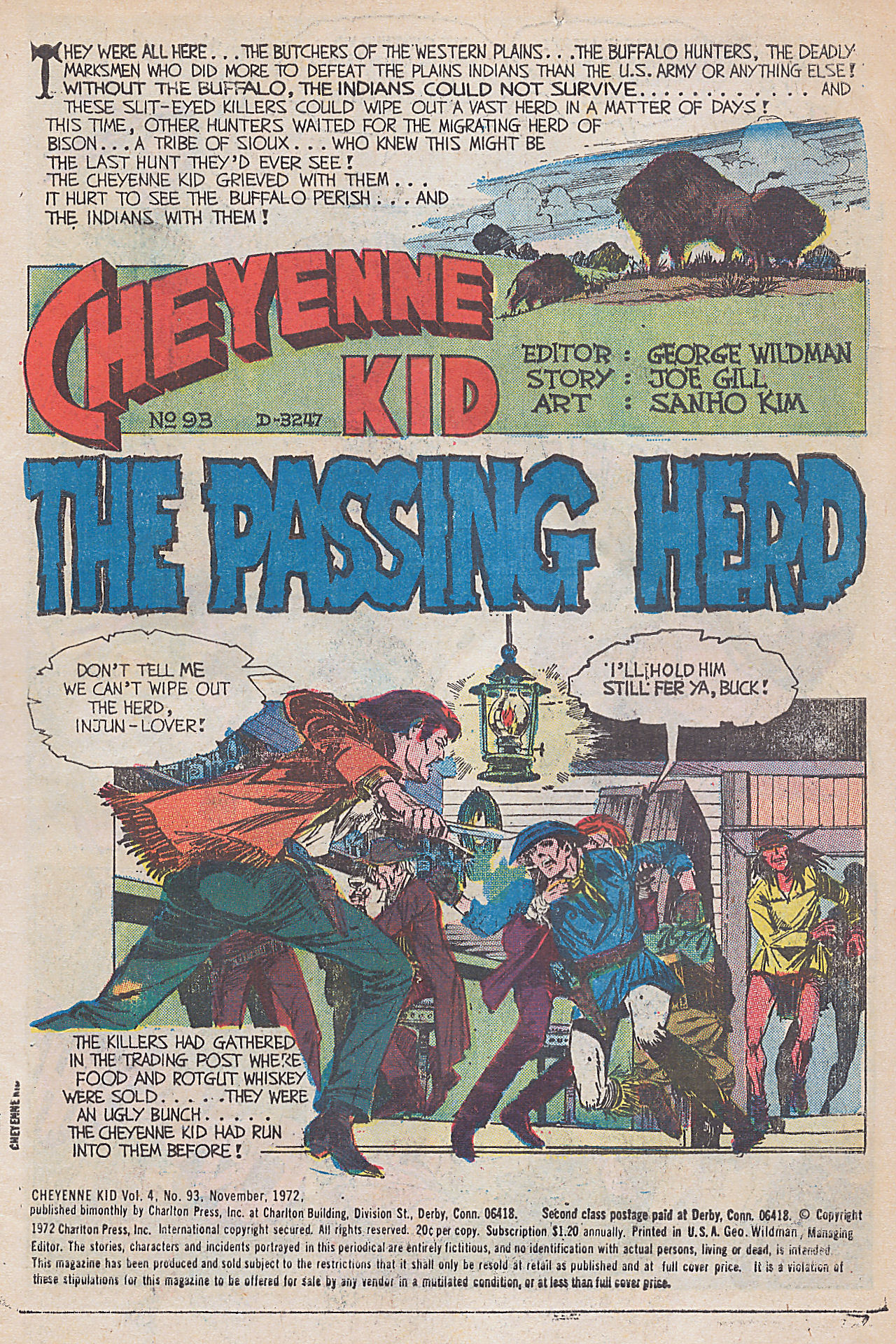 Read online Cheyenne Kid comic -  Issue #93 - 3