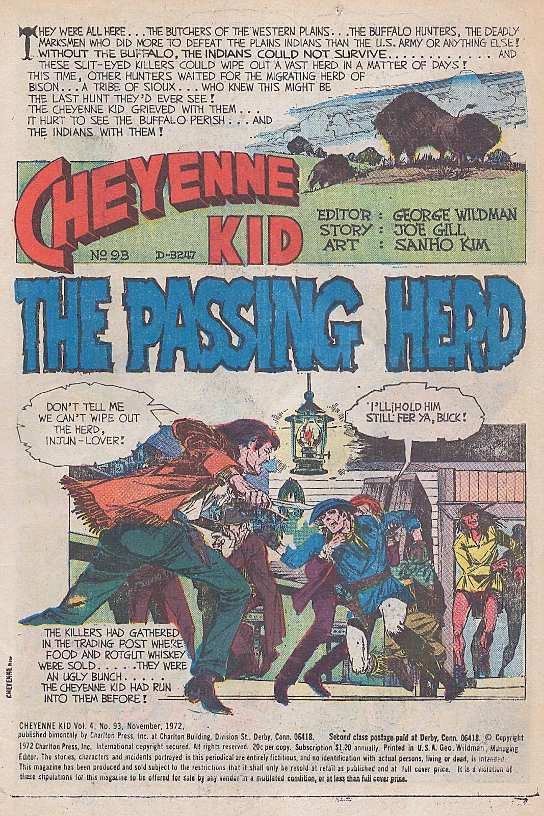 Cheyenne Kid issue 93 - Page 3