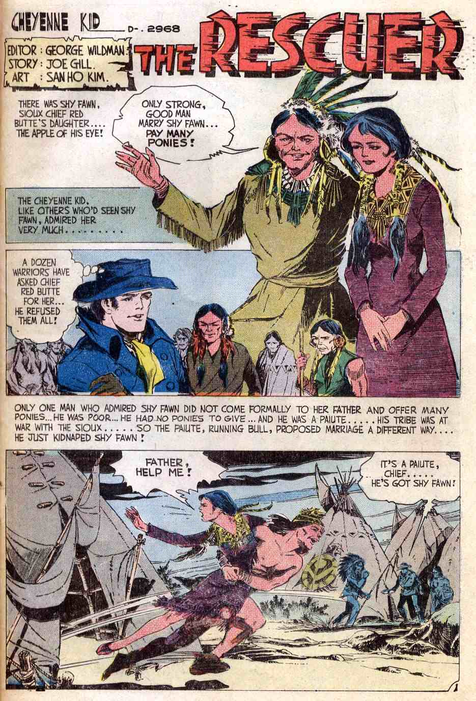 Read online Cheyenne Kid comic -  Issue #92 - 25