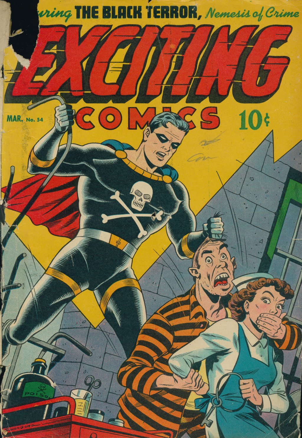 Read online Exciting Comics comic -  Issue #54 - 1