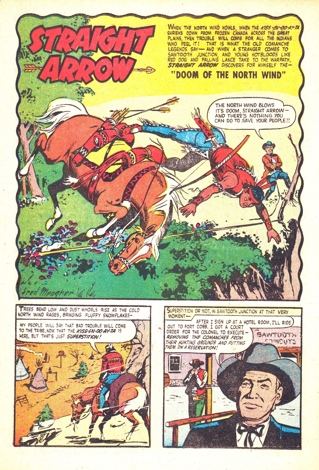 Read online Straight Arrow comic -  Issue #52 - 26