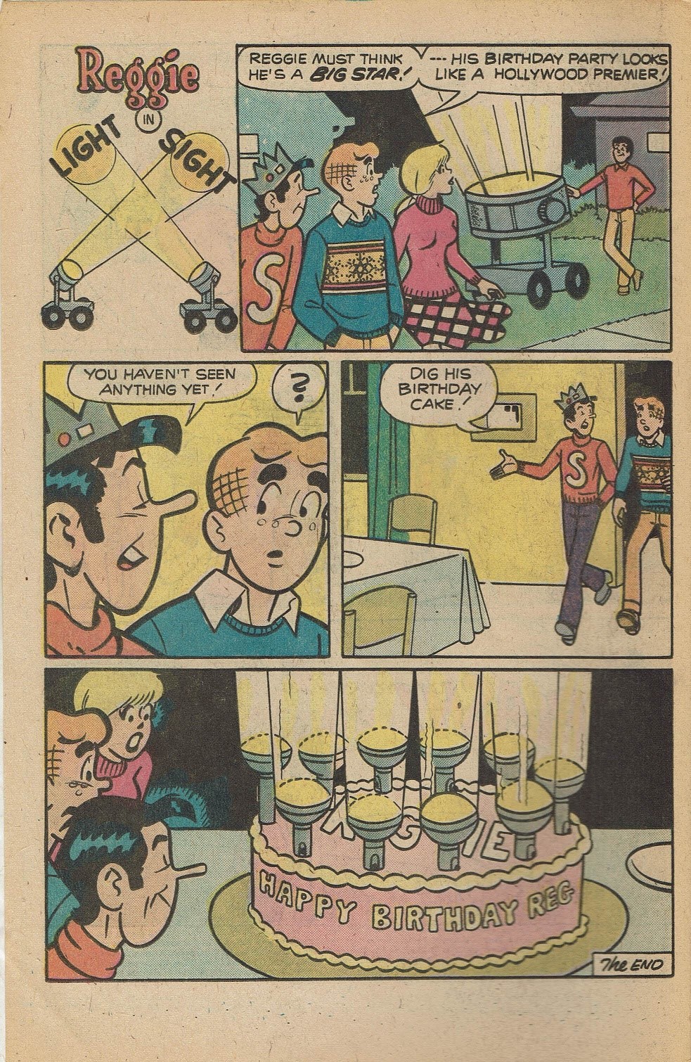 Read online Reggie's Wise Guy Jokes comic -  Issue #38 - 4