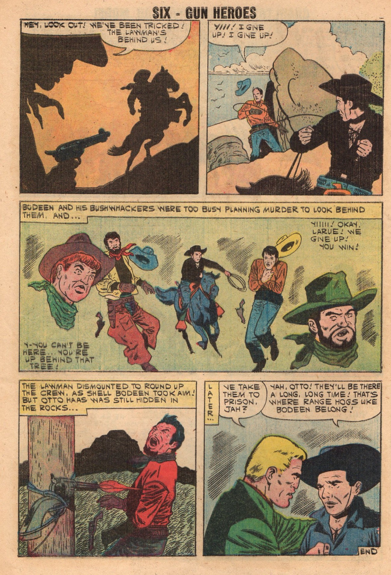 Read online Six-Gun Heroes comic -  Issue #61 - 8