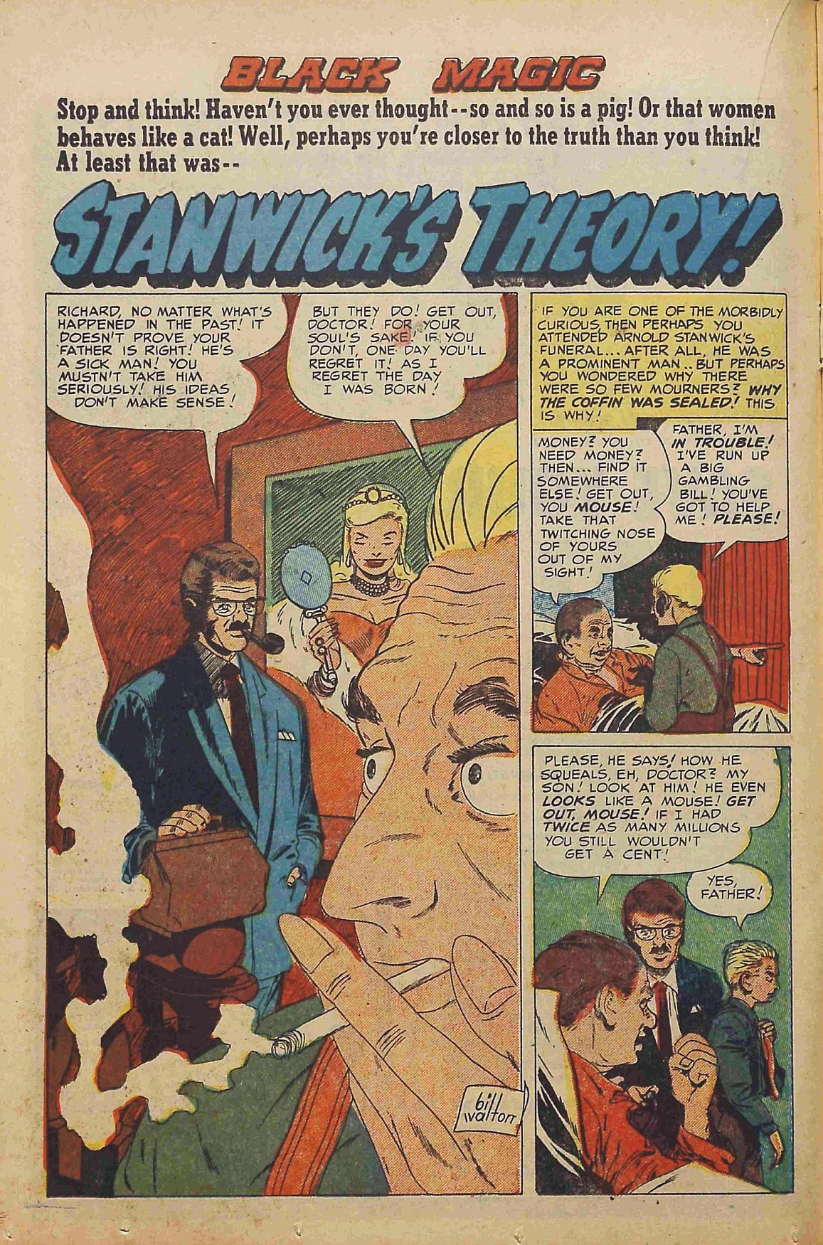 Read online Black Magic (1950) comic -  Issue #22 - 20