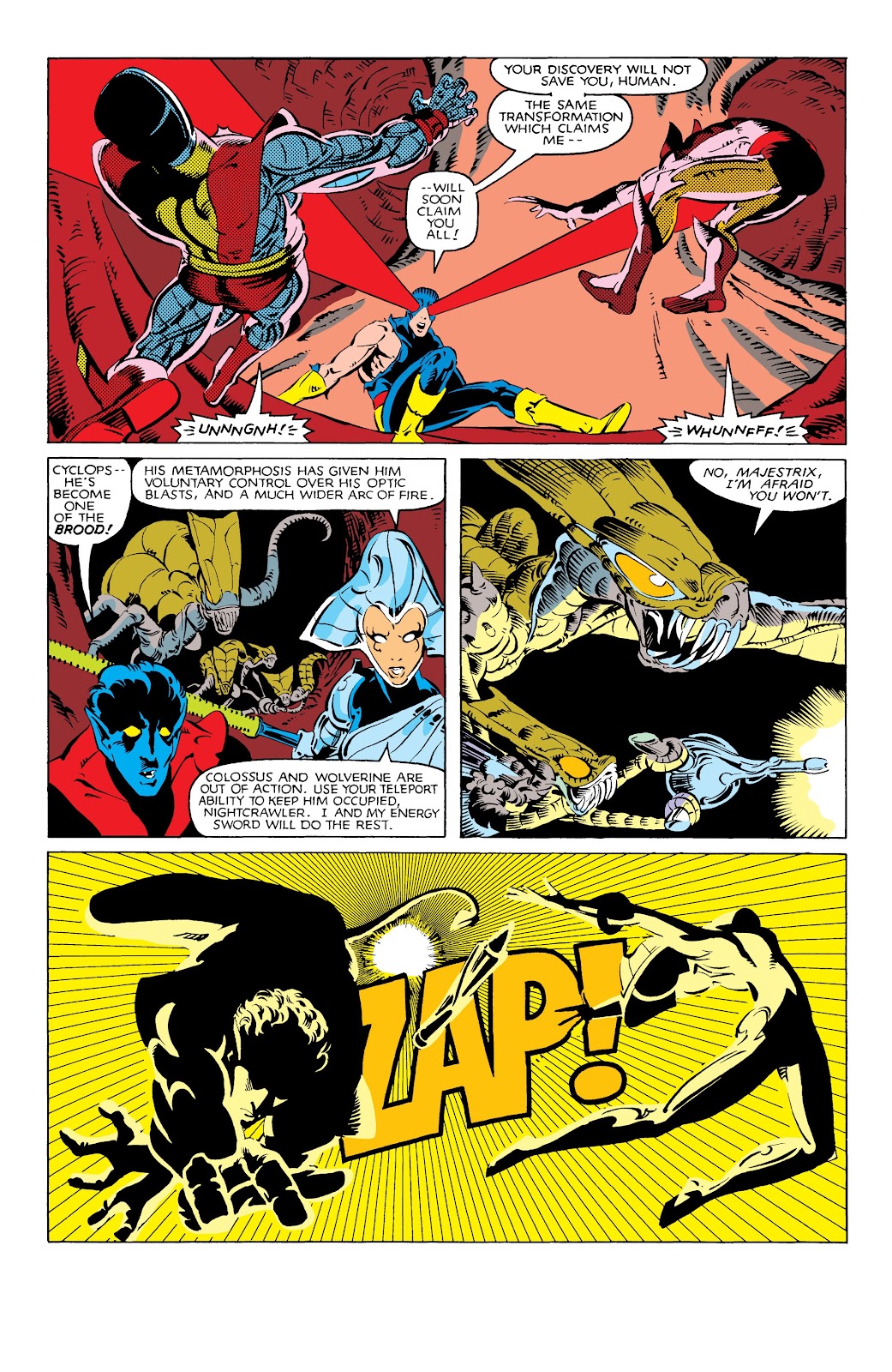 X-Men Epic Collection: Second Genesis issue The Brood Saga (Part 4) - Page 4