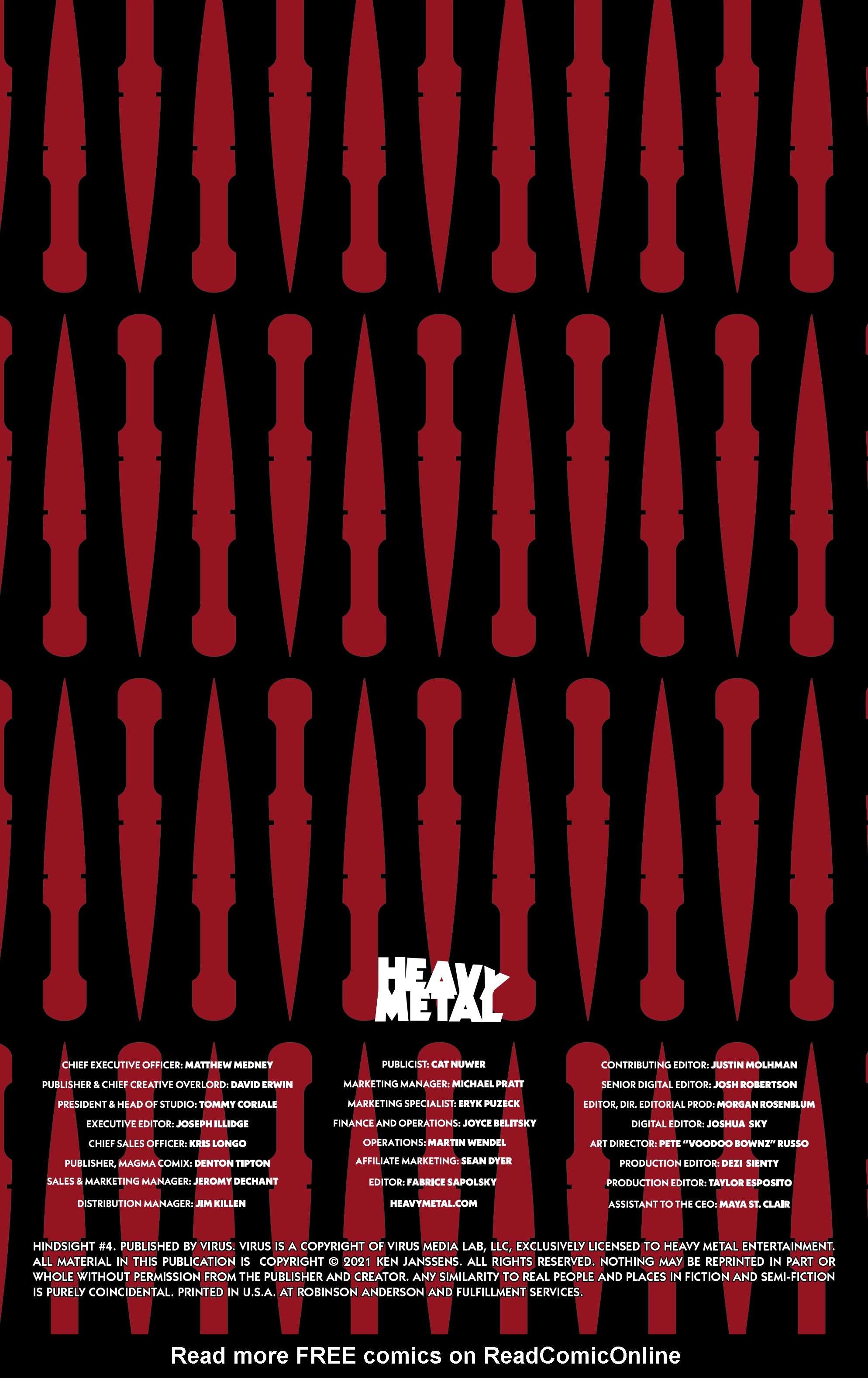 Read online Hindsight comic -  Issue #4 - 21