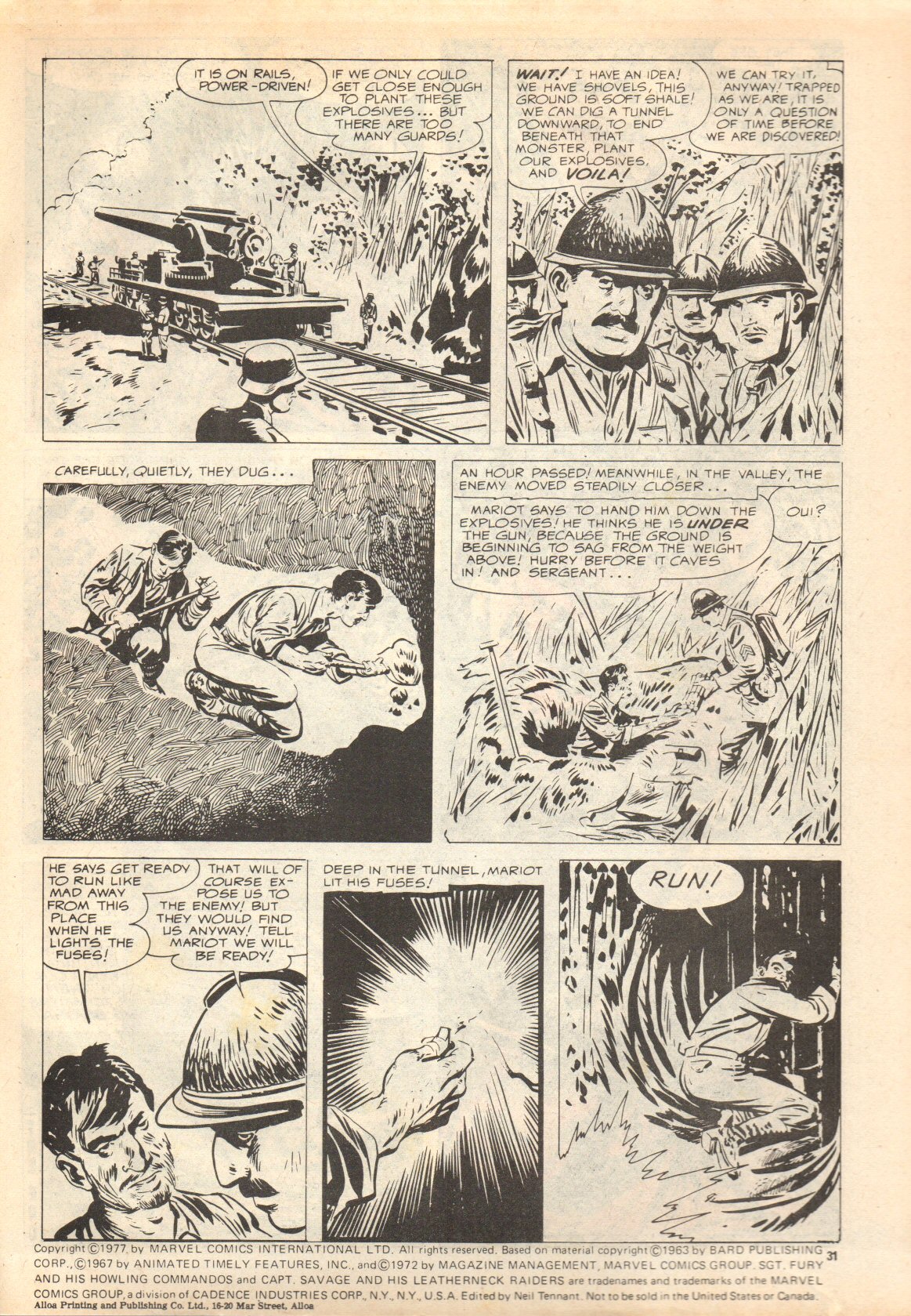 Read online Fury (1977) comic -  Issue #10 - 31