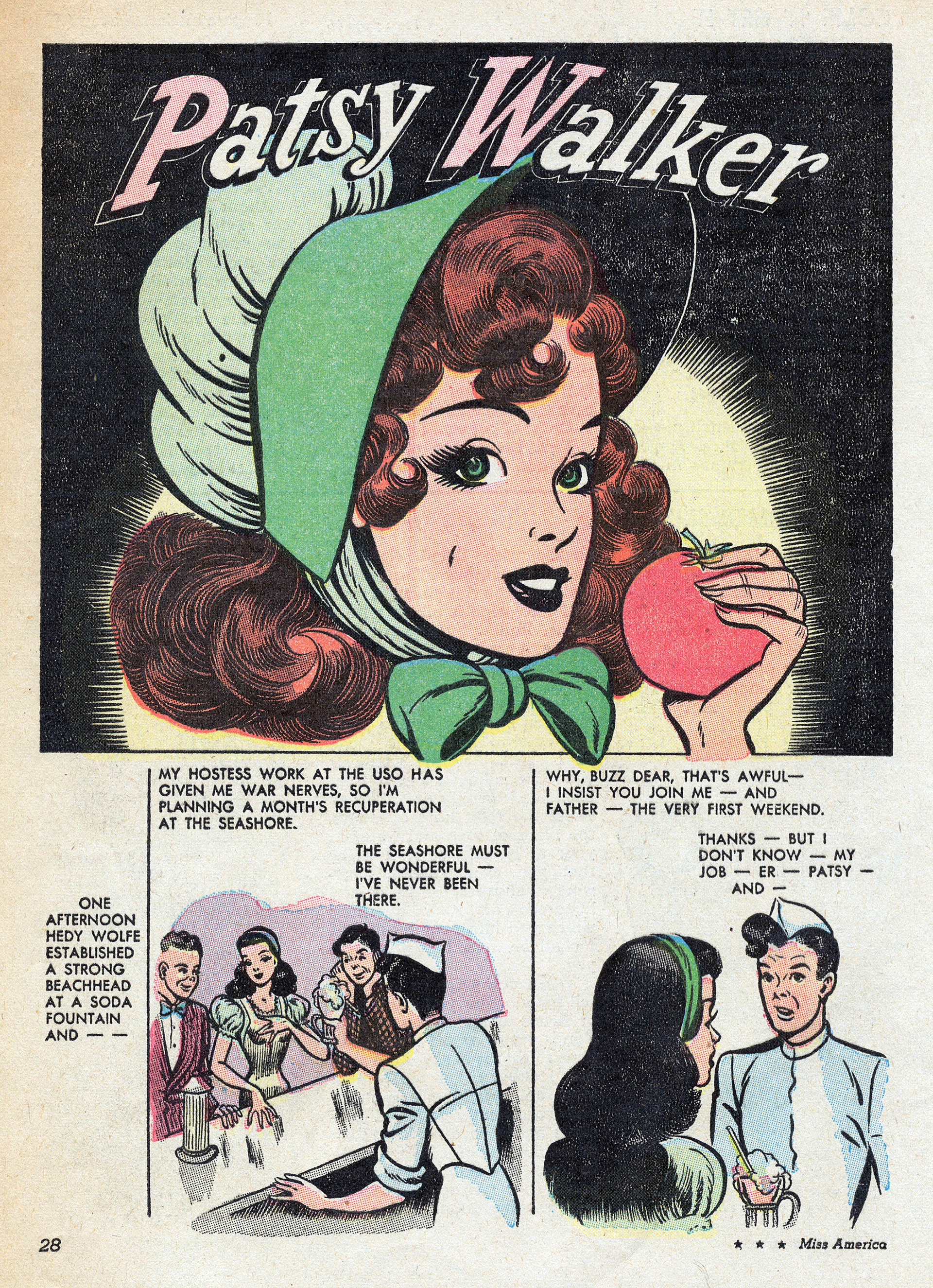 Read online Miss America Magazine comic -  Issue #11 - 21