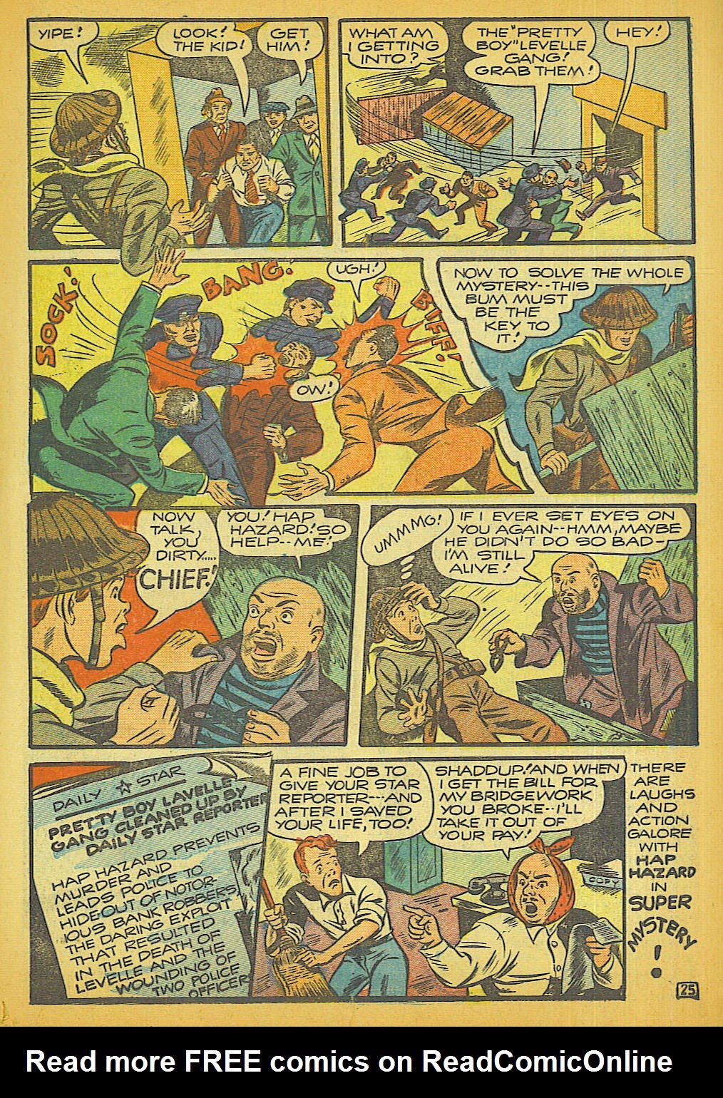 Read online Super-Mystery Comics comic -  Issue #17 - 26