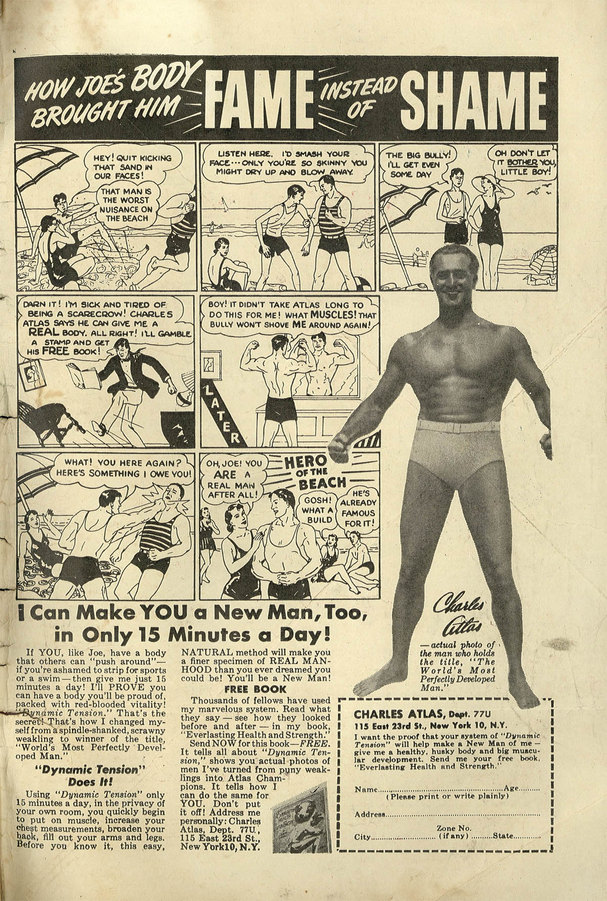 Read online Exciting Comics comic -  Issue #68 - 35