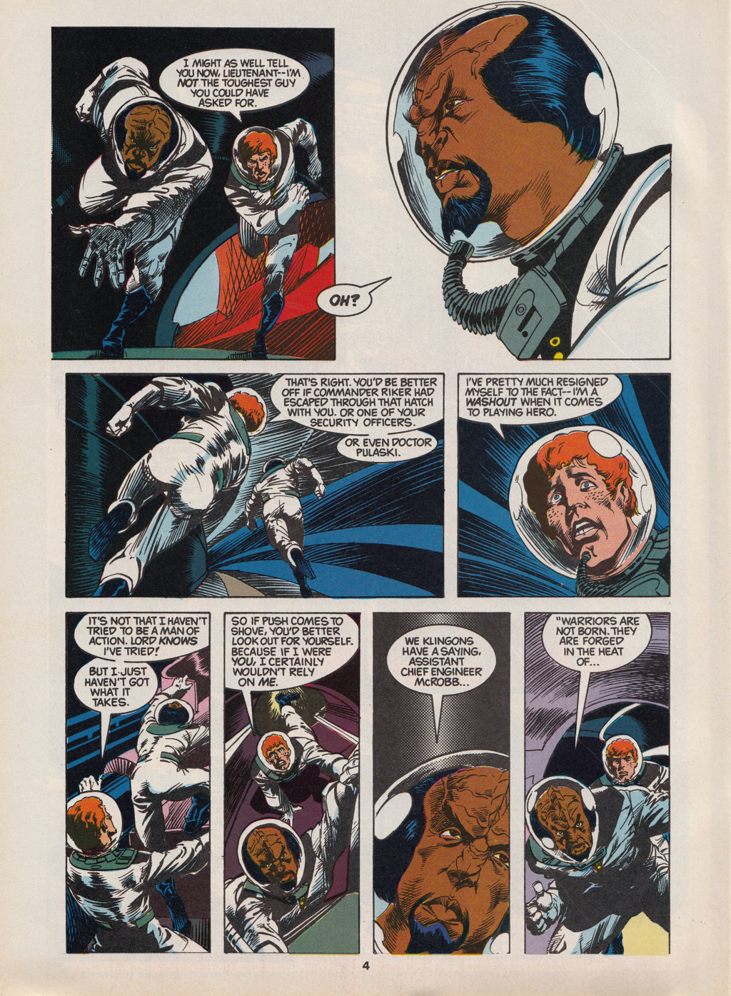 Read online Star Trek The Next Generation (1990) comic -  Issue #14 - 4