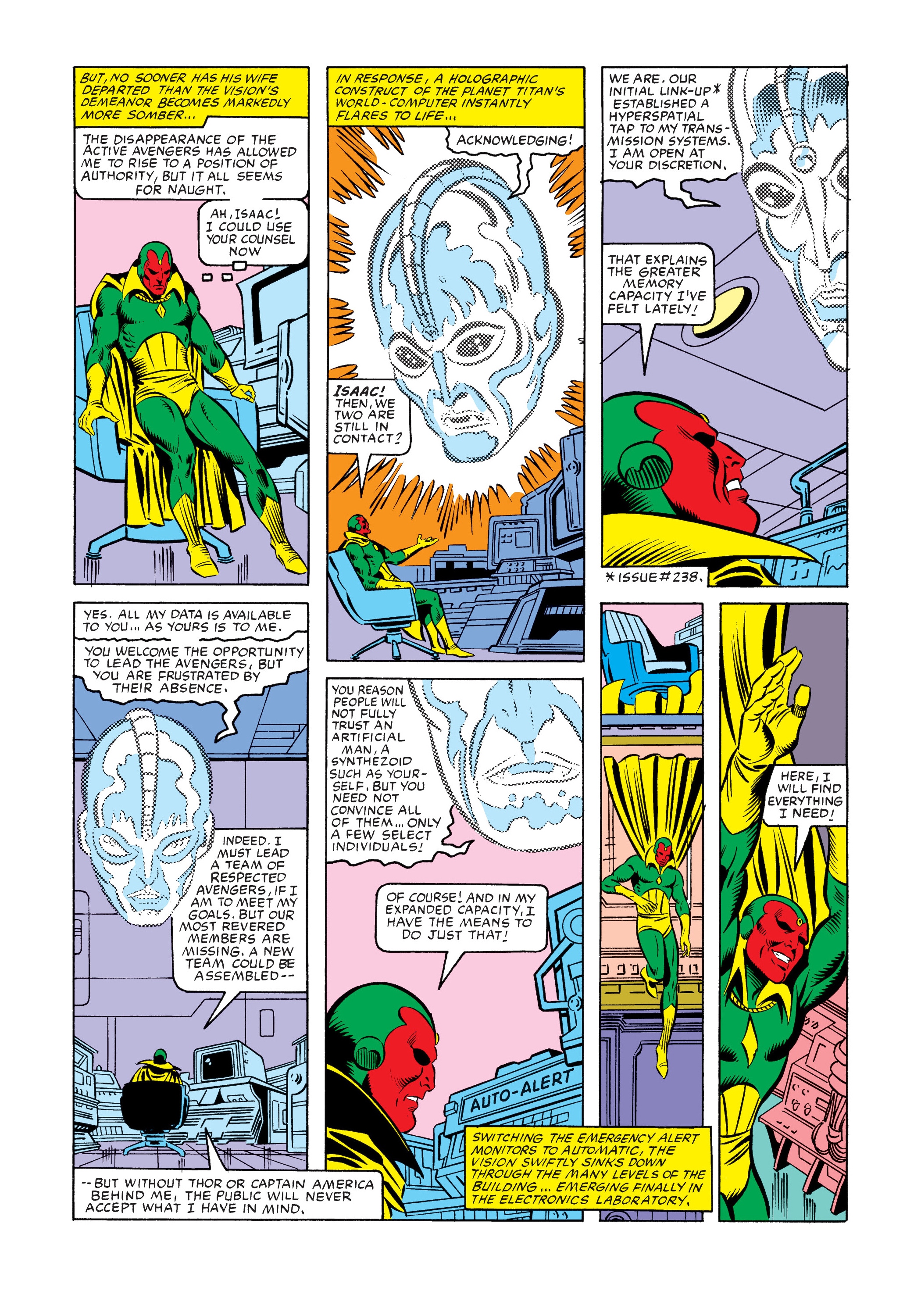 Read online Marvel Masterworks: The Avengers comic -  Issue # TPB 23 (Part 3) - 72