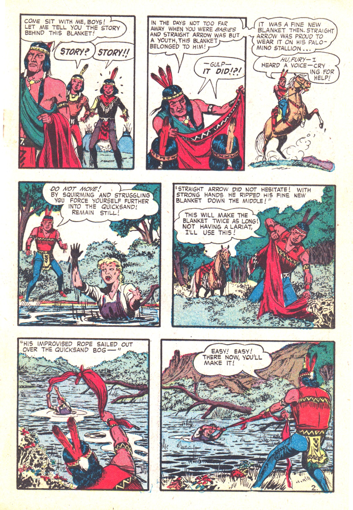 Read online Straight Arrow comic -  Issue #37 - 19