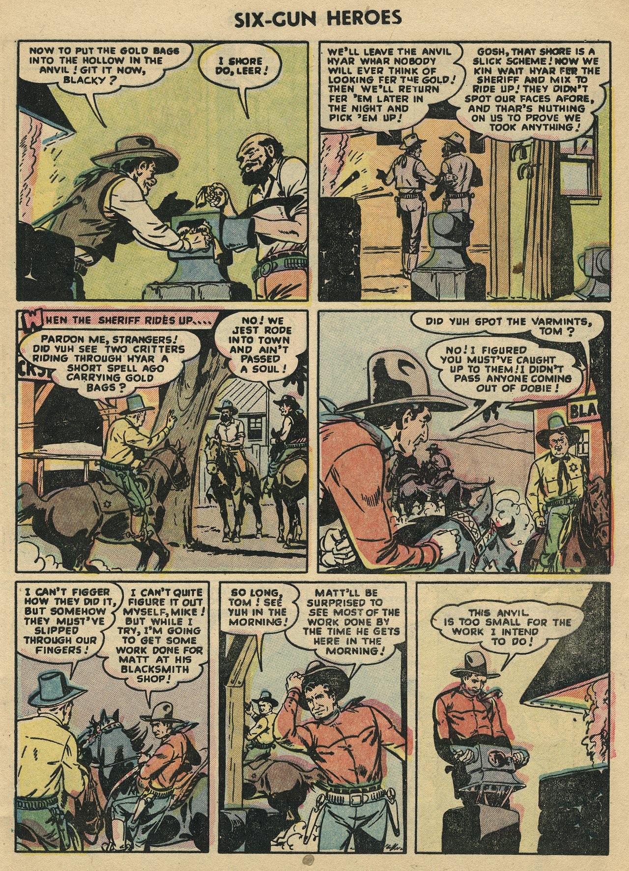 Read online Six-Gun Heroes comic -  Issue #30 - 13