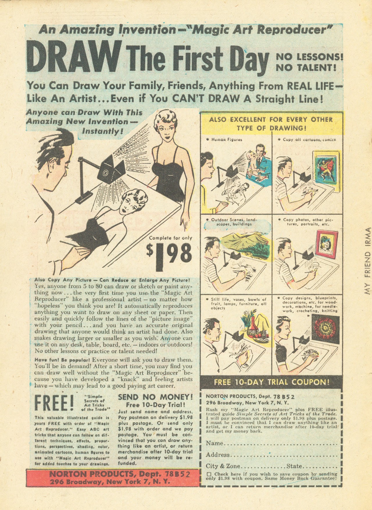 Read online My Friend Irma comic -  Issue #18 - 34
