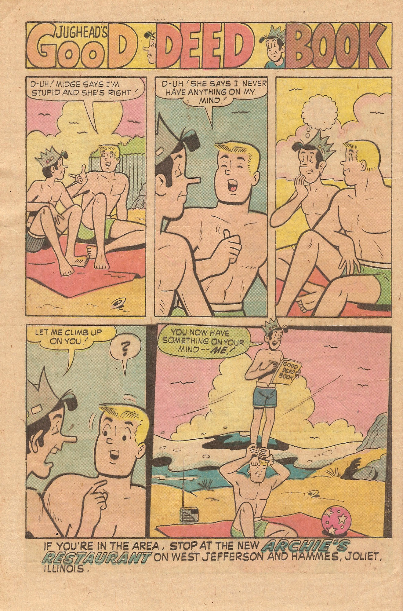 Read online Jughead's Jokes comic -  Issue #40 - 8