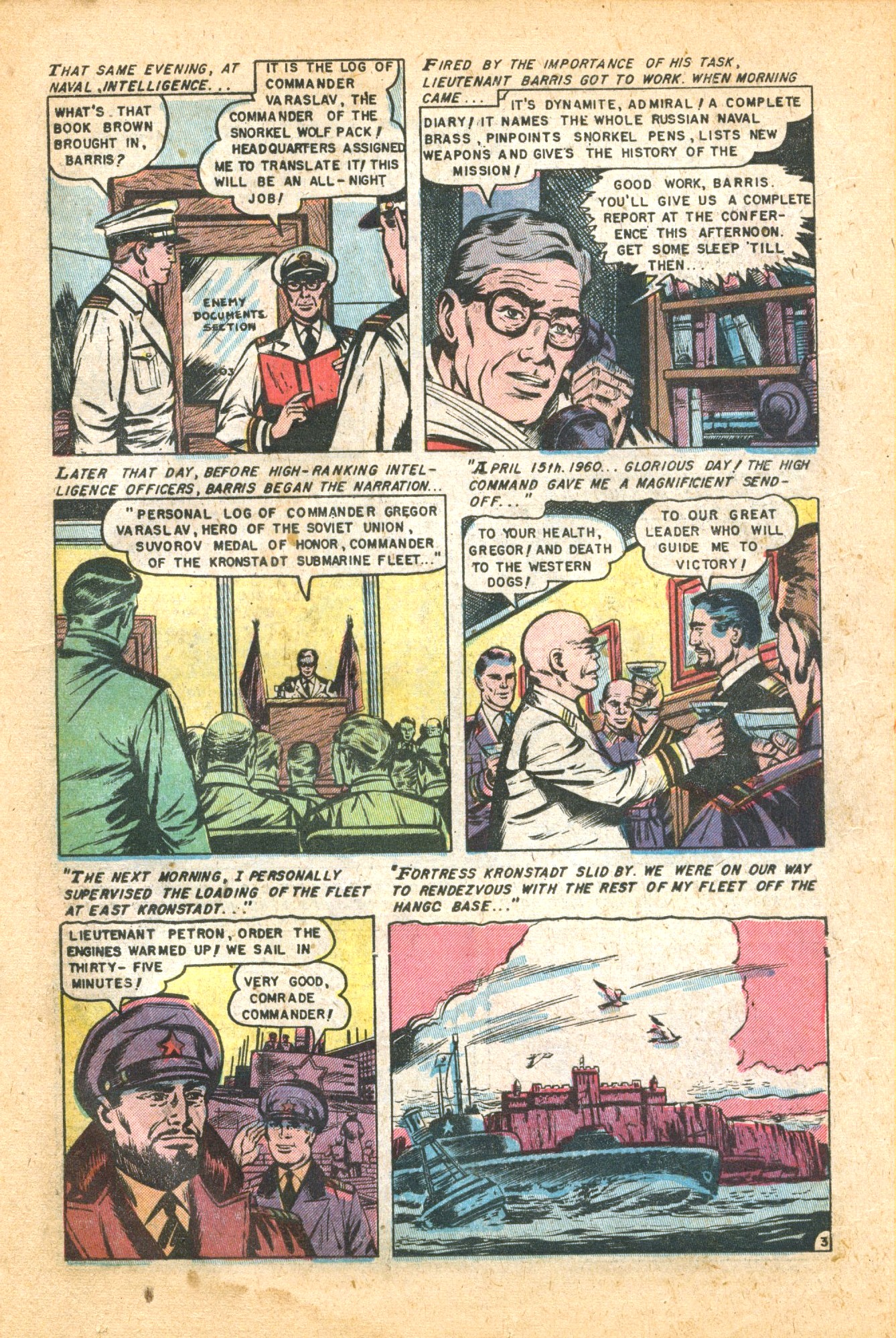 Read online Atomic War! comic -  Issue #3 - 17