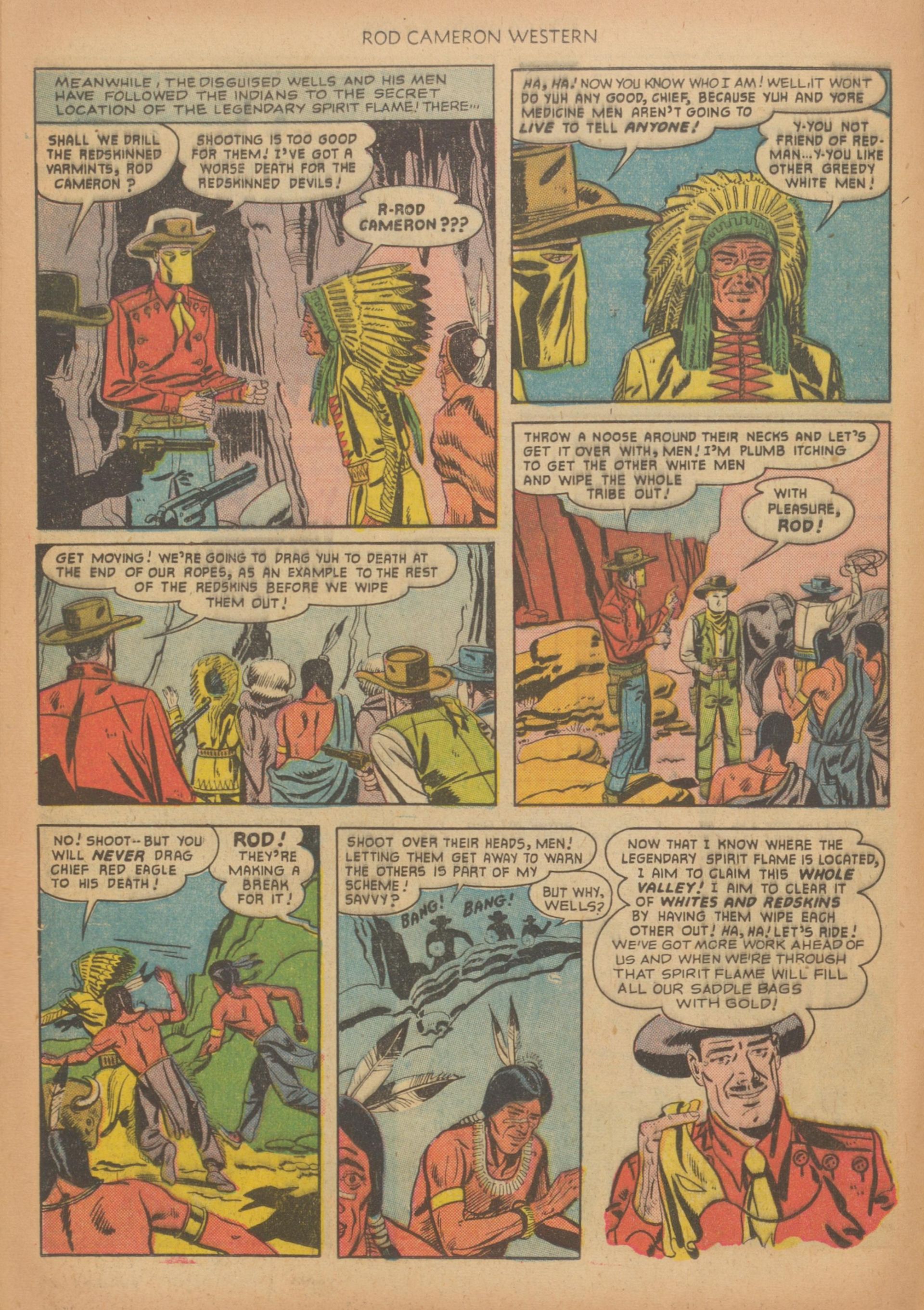 Read online Rod Cameron Western comic -  Issue #10 - 16