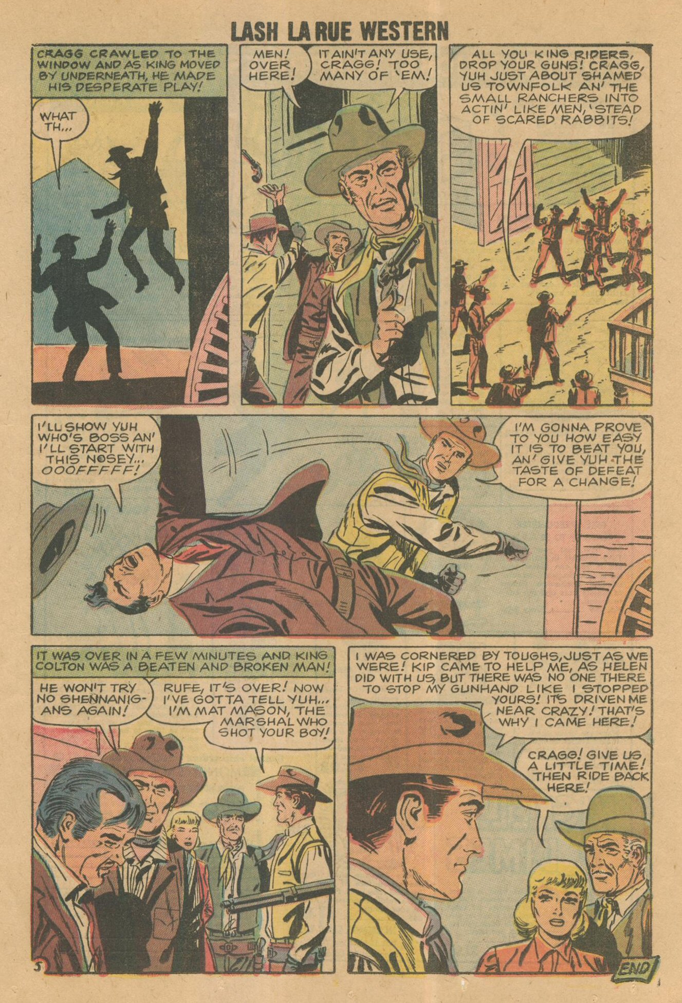 Read online Lash Larue Western (1949) comic -  Issue #69 - 24