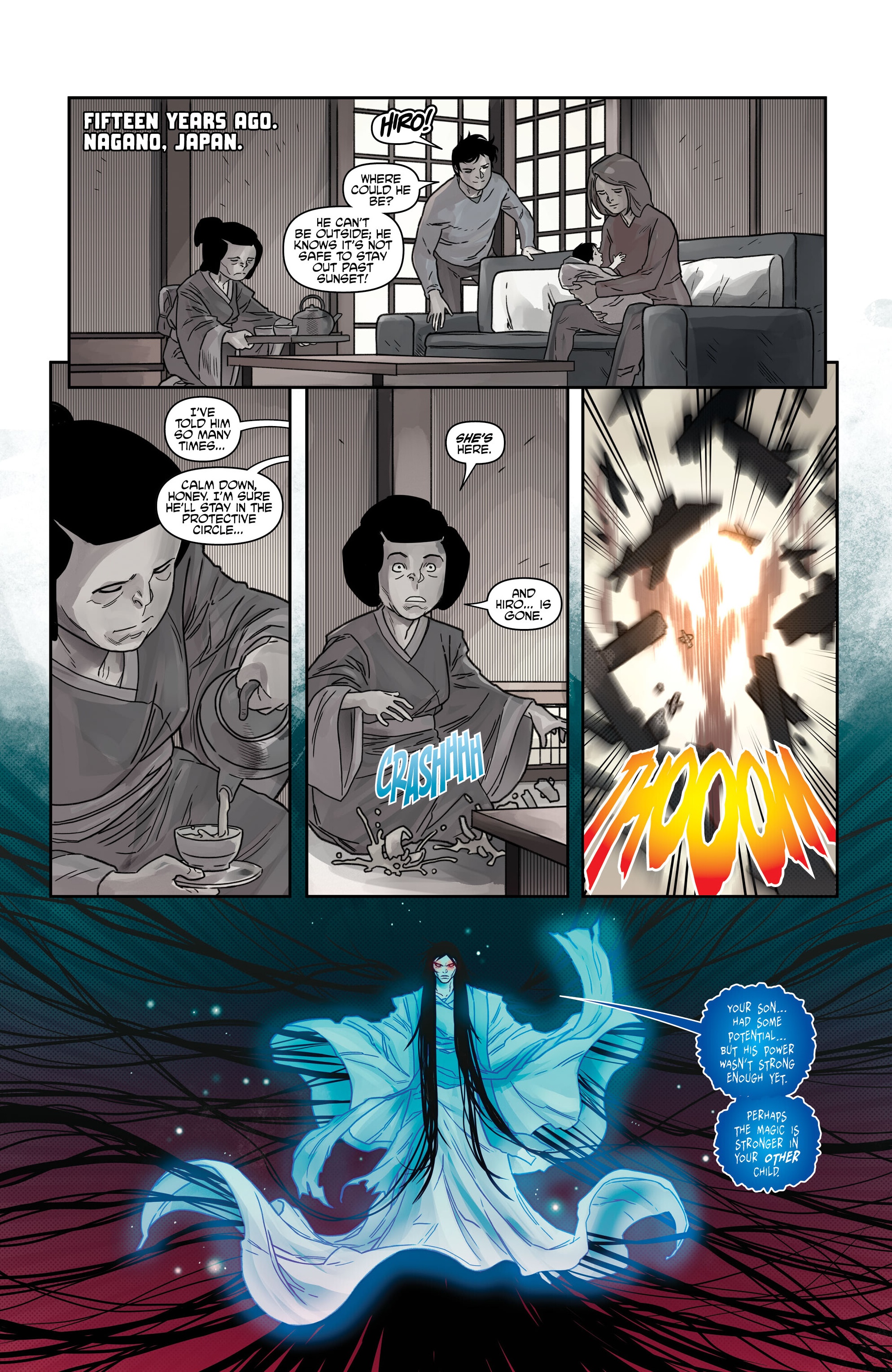 Read online A Haunted Girl comic -  Issue #4 - 10