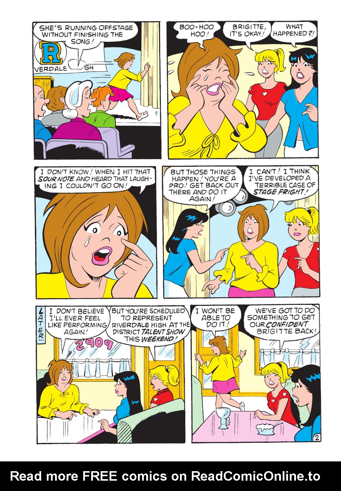 Read online World of Betty & Veronica Digest comic -  Issue #19 - 172