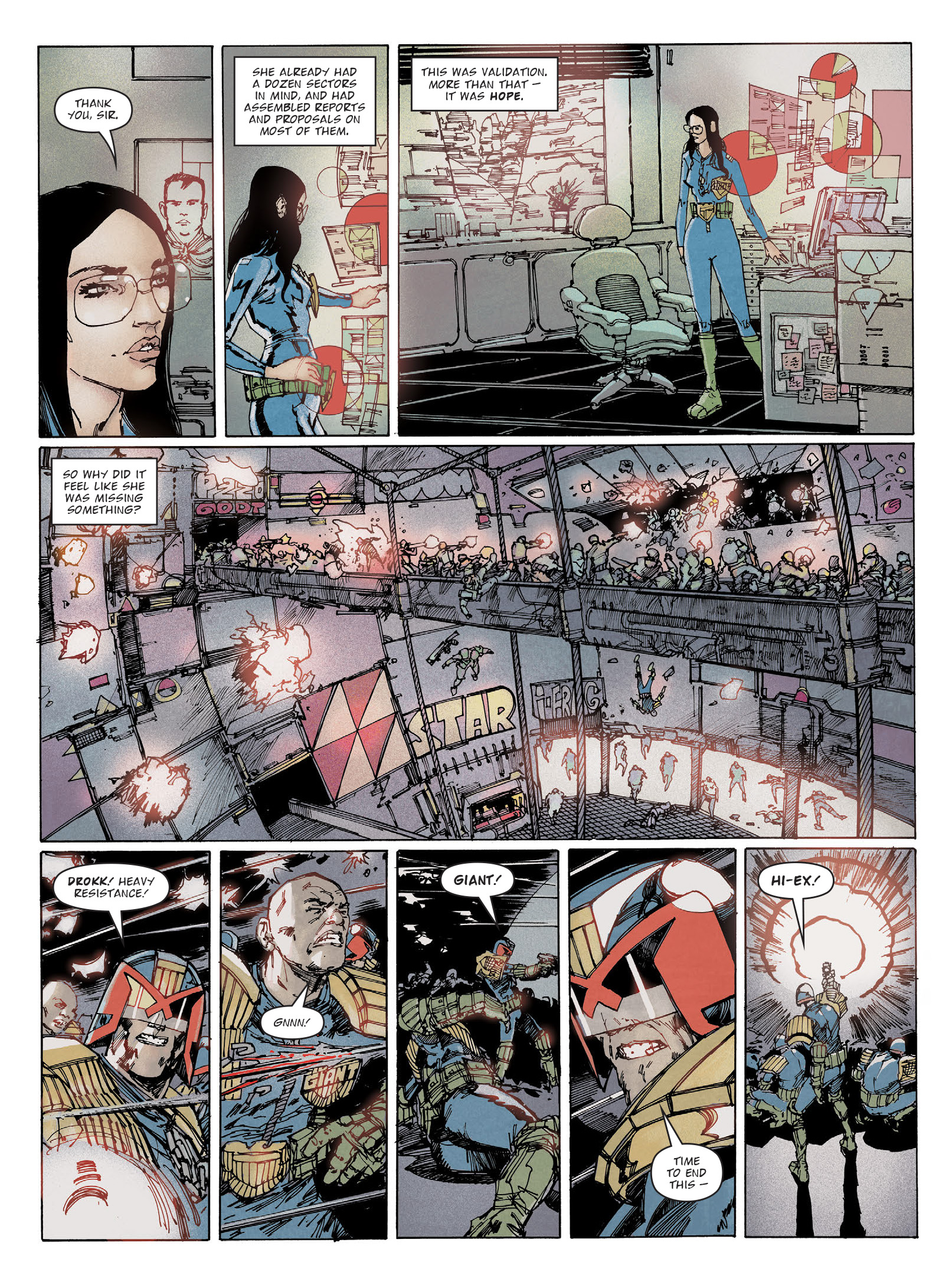 Read online 2000 AD comic -  Issue #2365 - 7