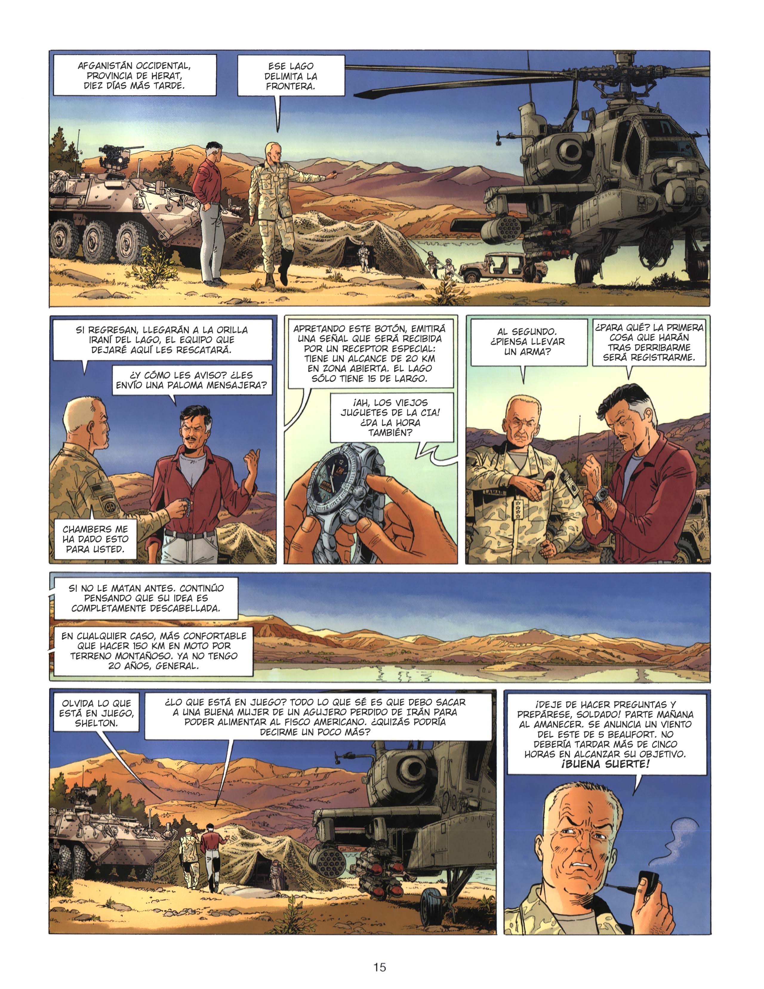 Read online Wayne Shelton comic -  Issue #12 - 17