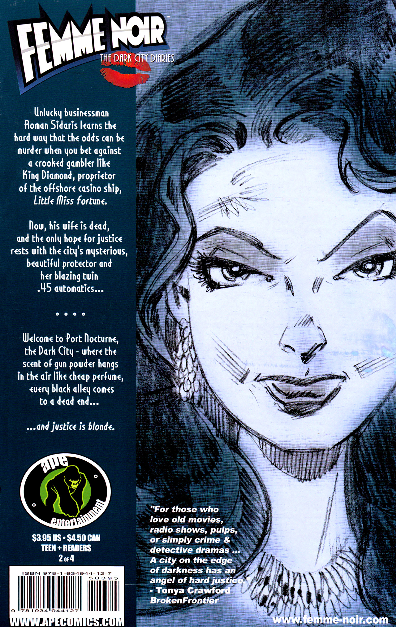 Read online Femme Noir: The Dark City Diaries comic -  Issue #2 - 36