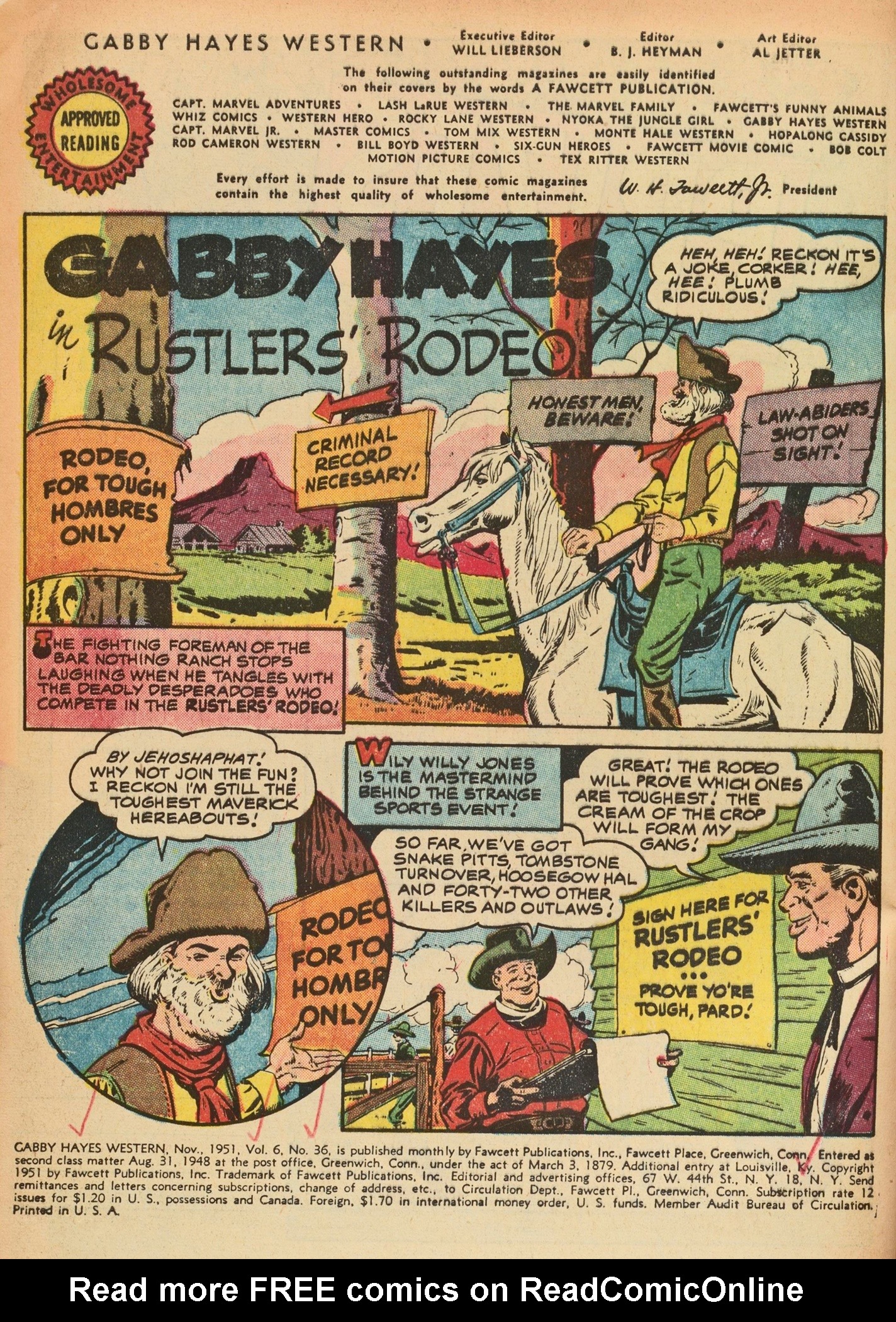 Read online Gabby Hayes Western comic -  Issue #36 - 4