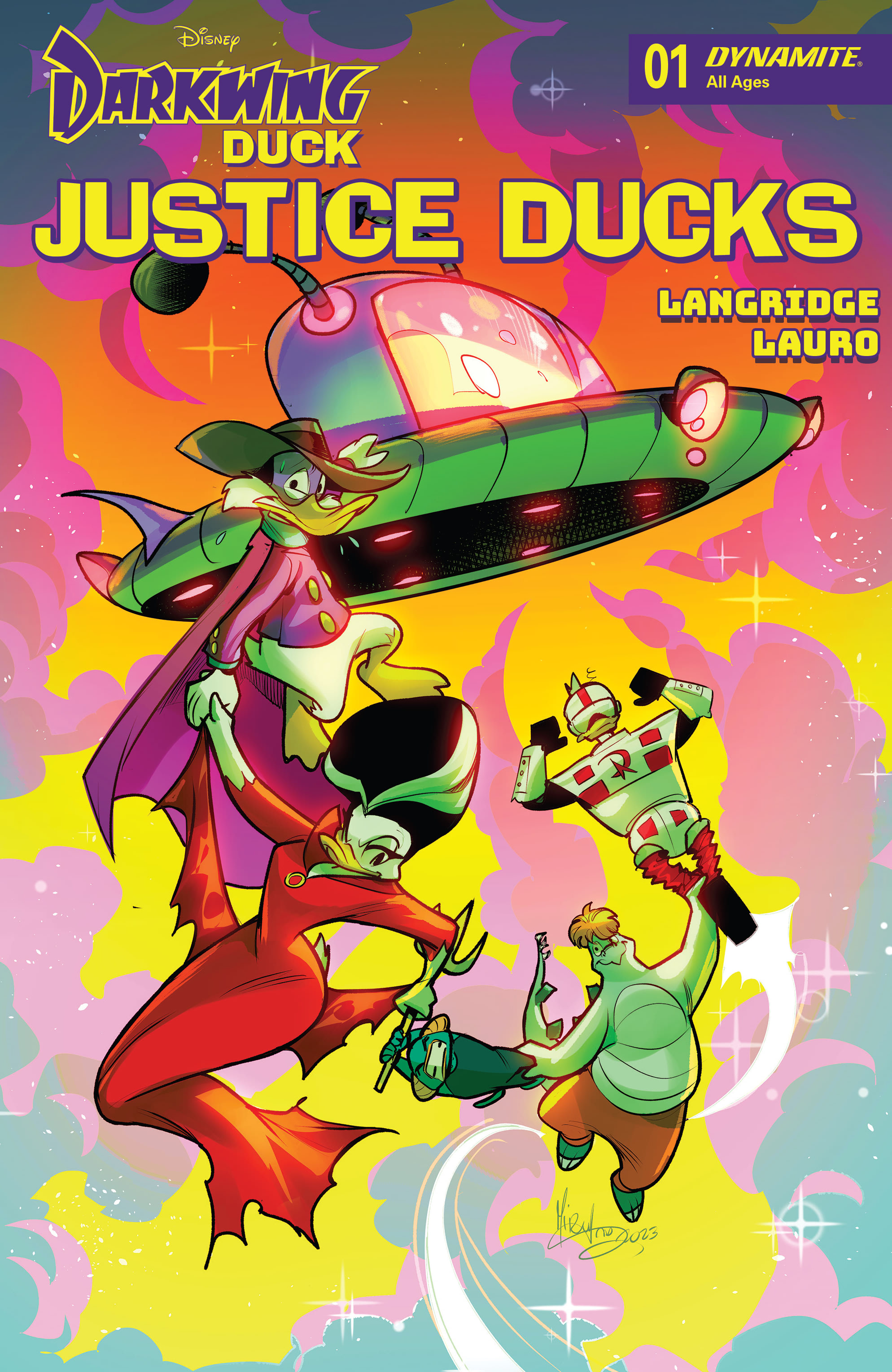 Read online Darkwing Duck: Justice Ducks comic -  Issue #1 - 1
