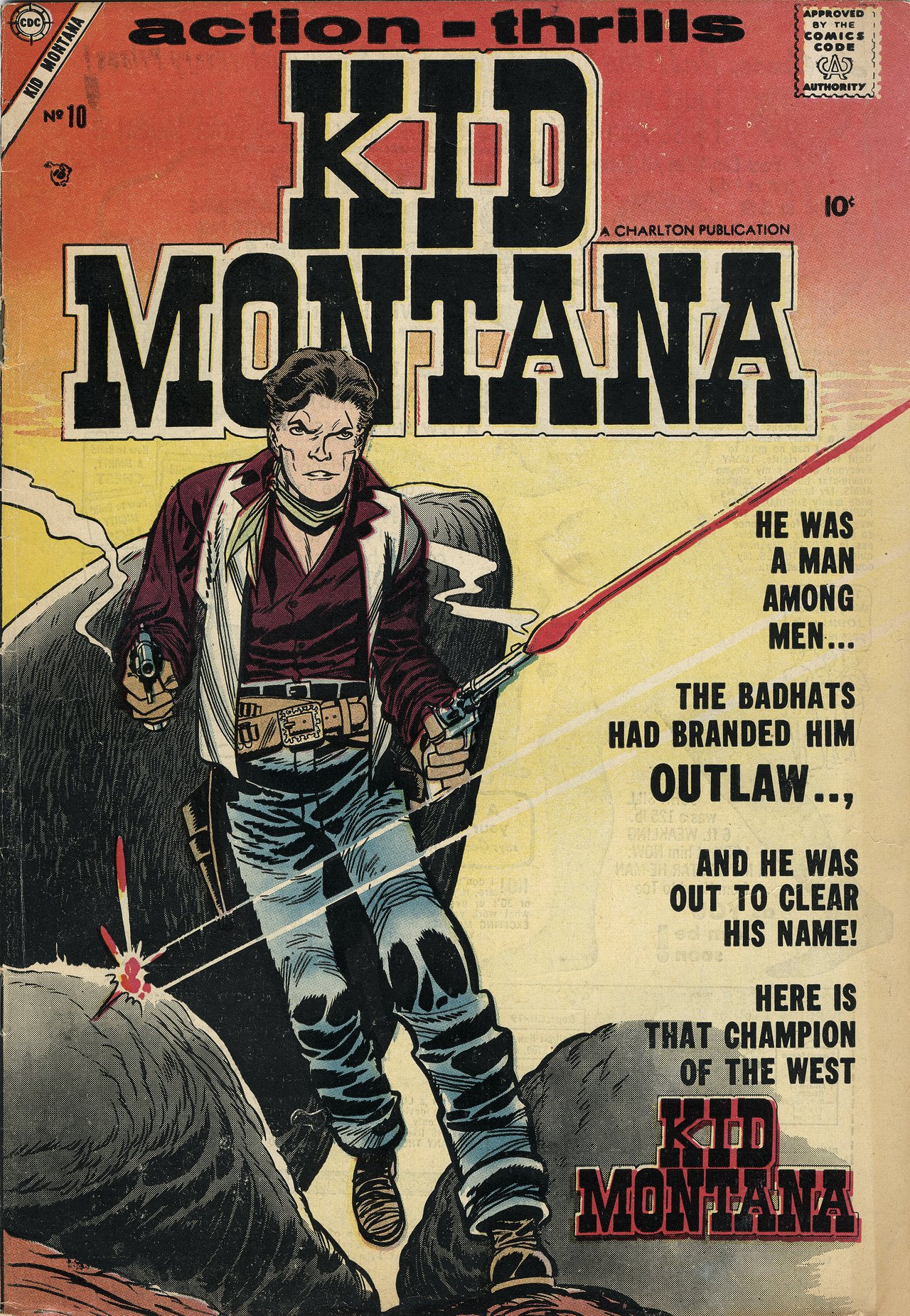 Read online Kid Montana comic -  Issue #10 - 1