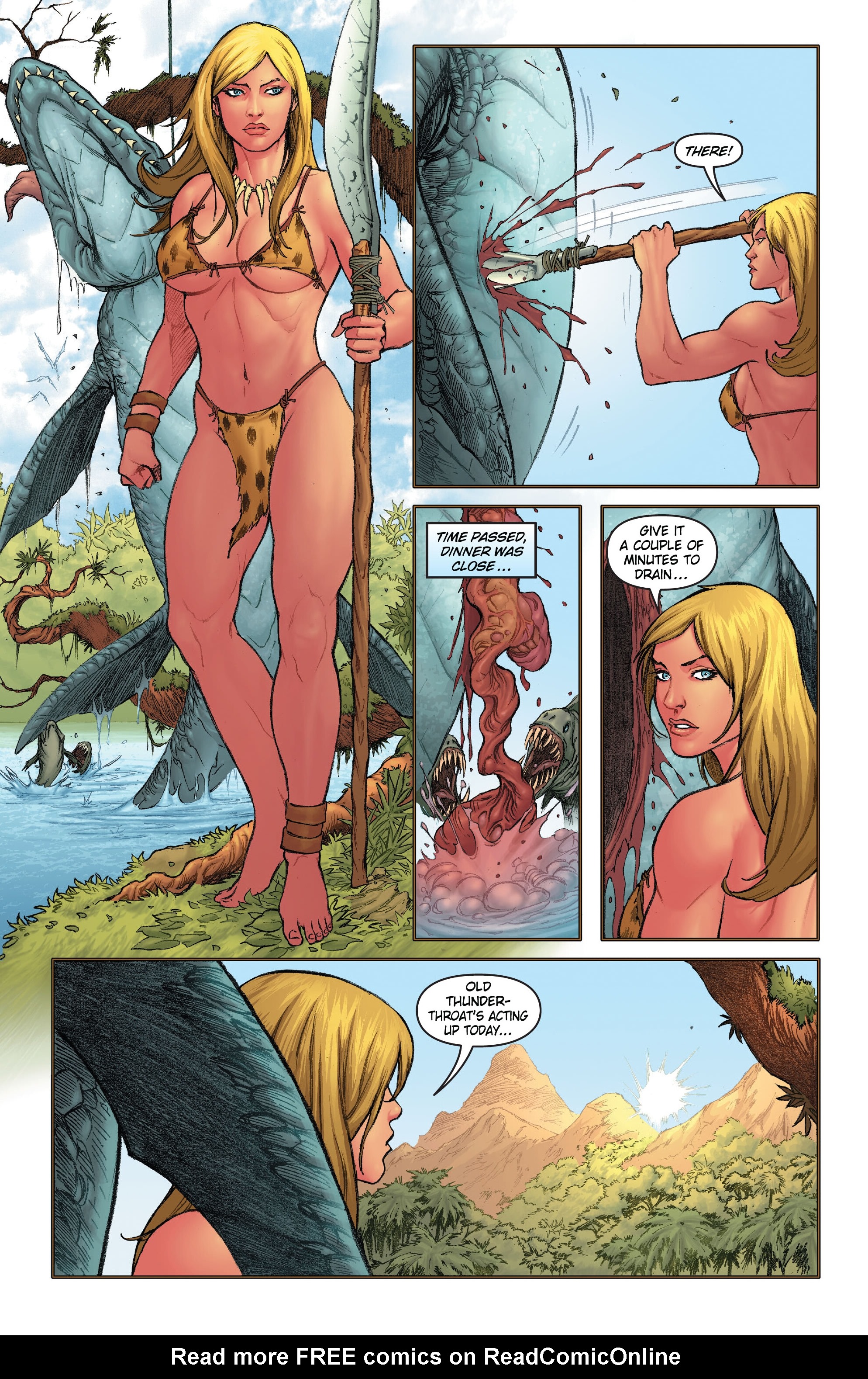 Read online Frank Cho's Jungle Girl: The Complete Omnibus comic -  Issue # TPB (Part 1) - 13