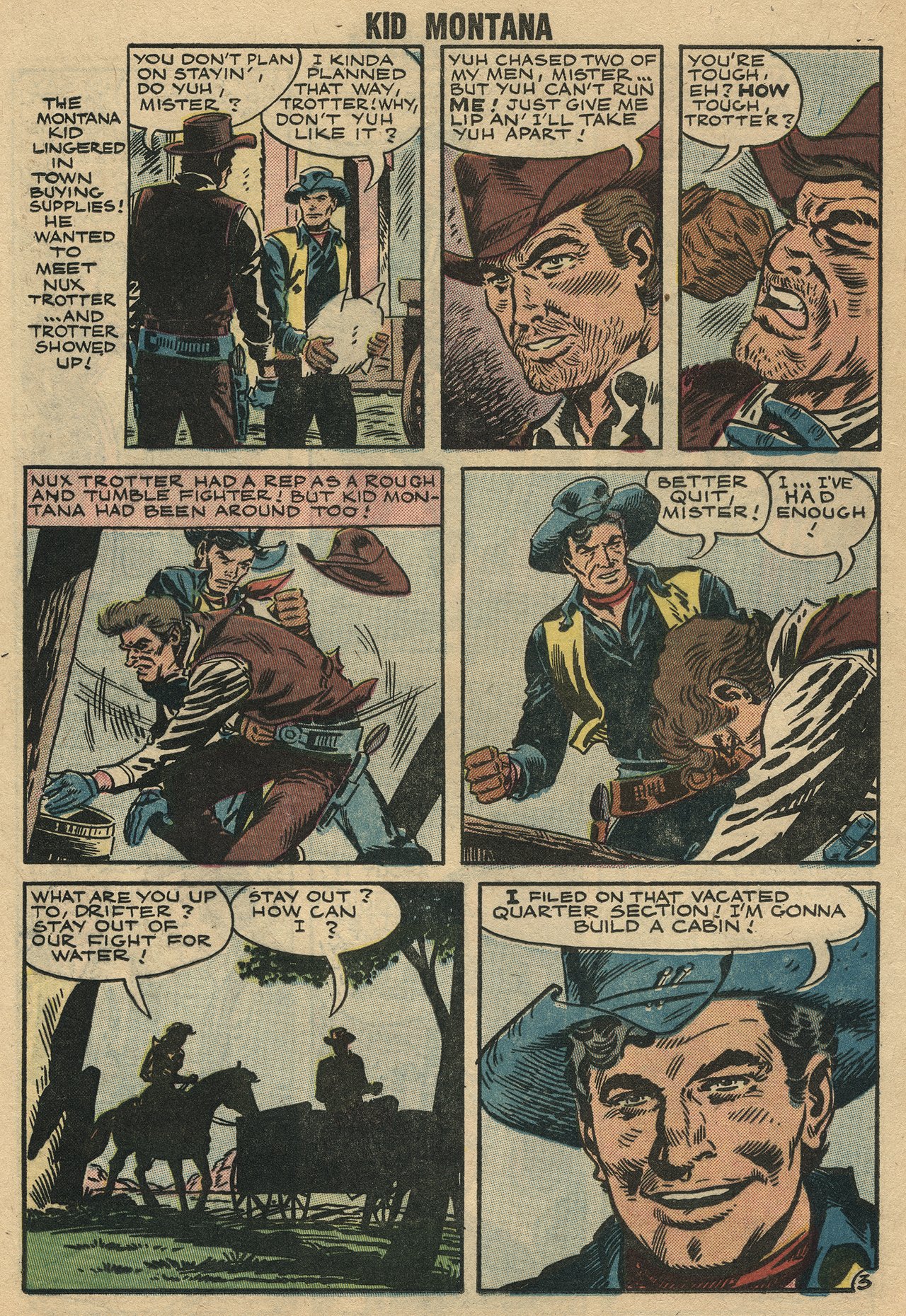 Read online Kid Montana comic -  Issue #10 - 12