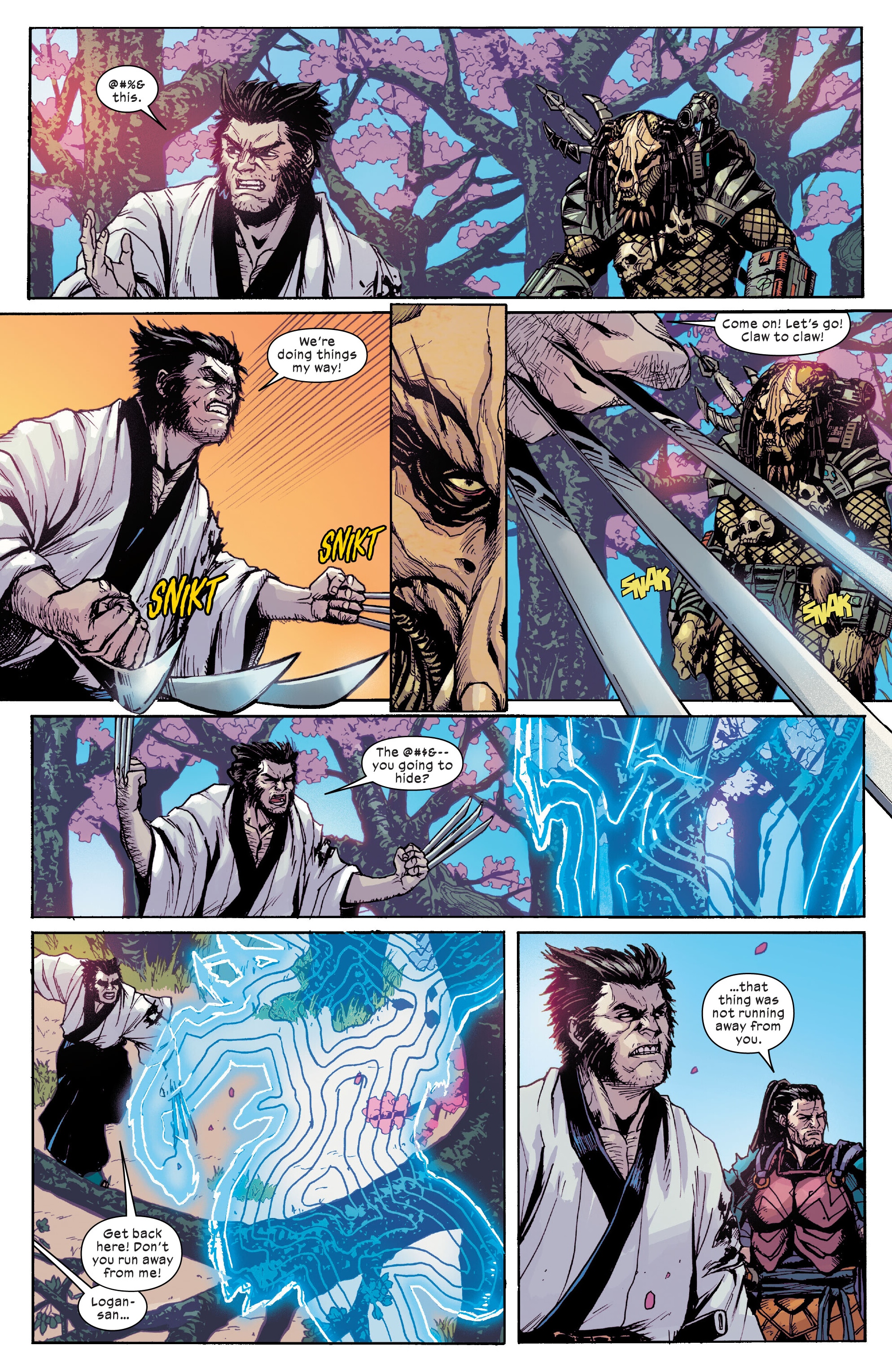Read online Predator vs. Wolverine comic -  Issue #4 - 11