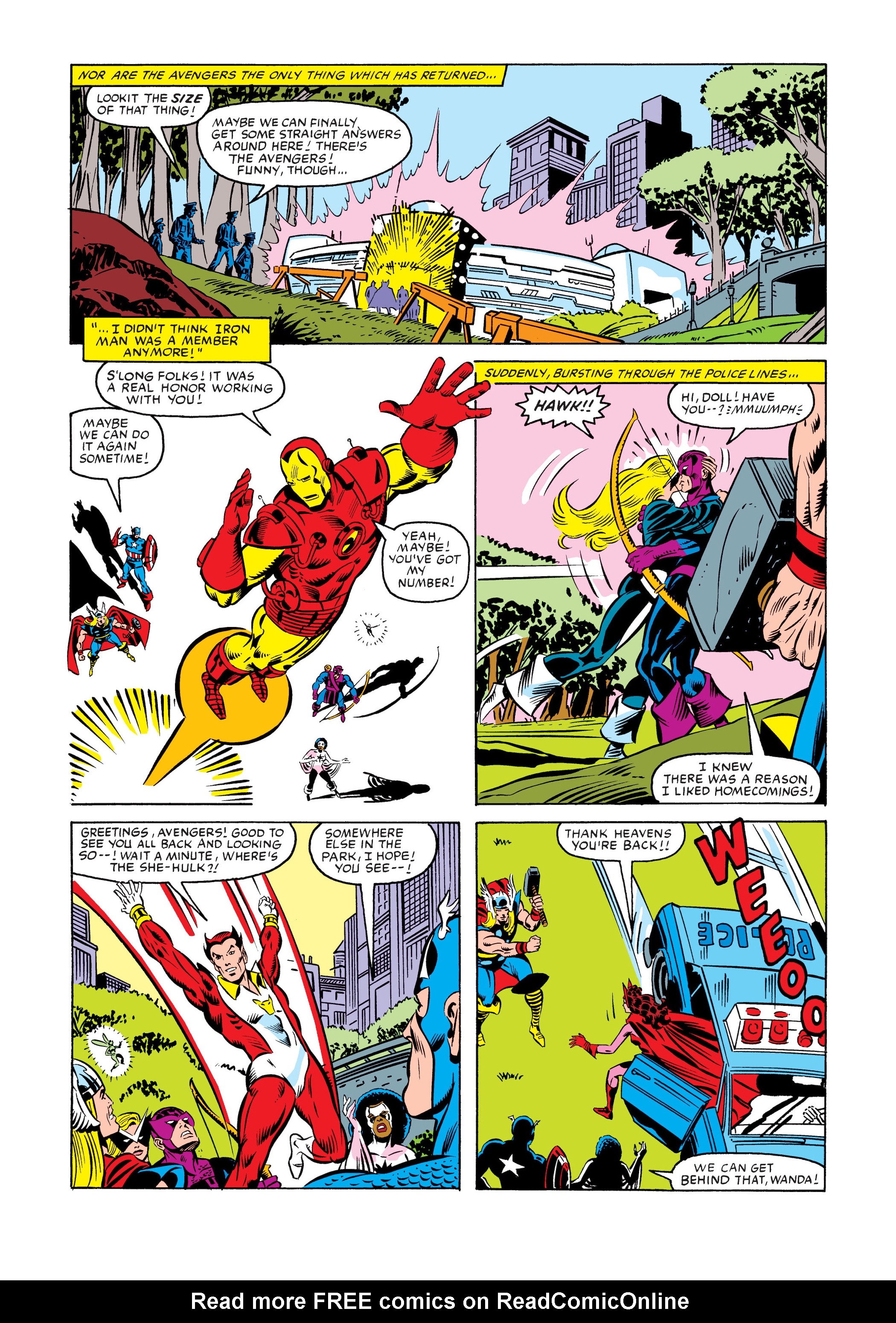 Read online Marvel Masterworks: The Avengers comic -  Issue # TPB 23 (Part 3) - 79