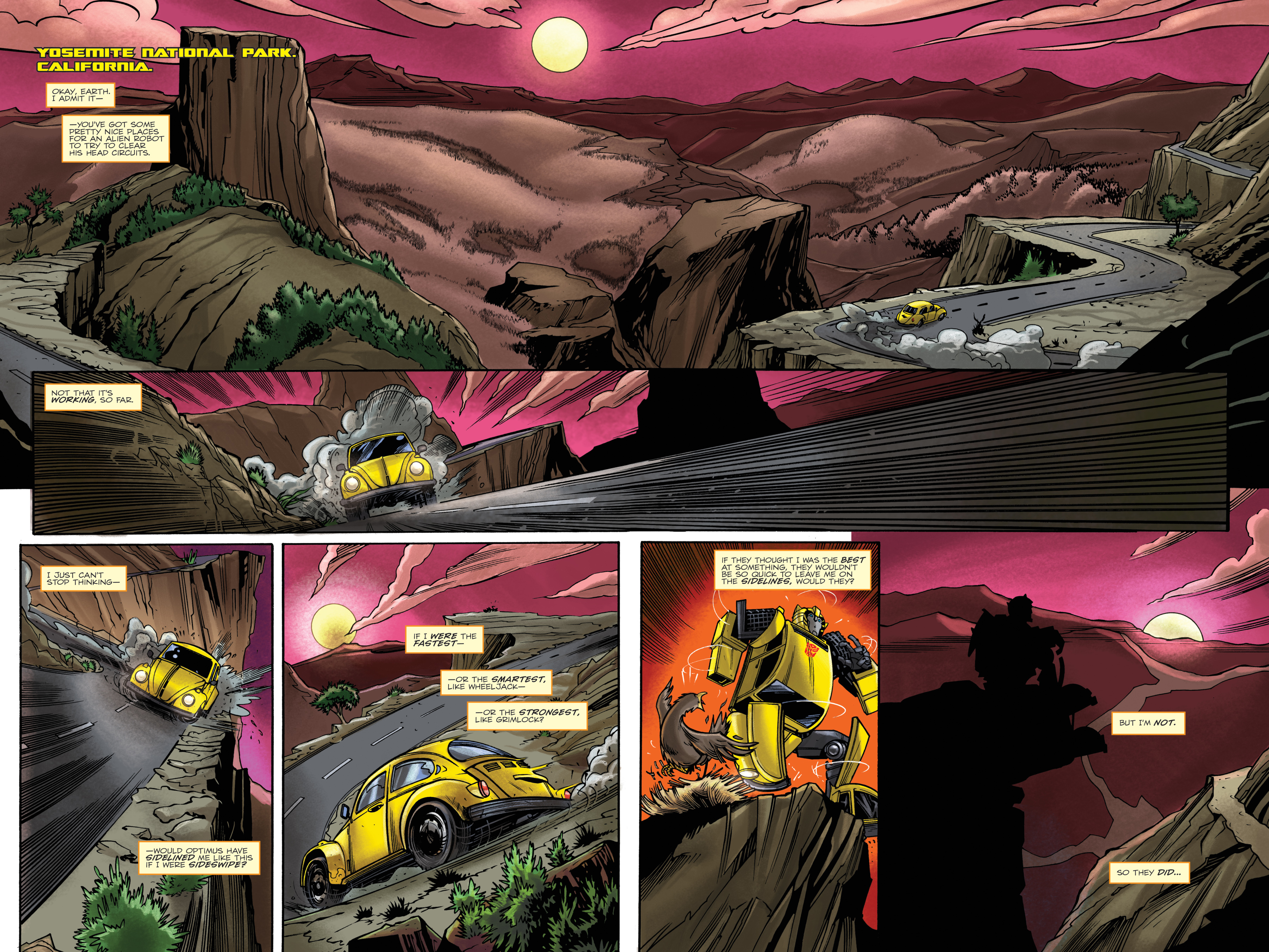 Read online Transformers: Bumblebee - Win If You Dare comic -  Issue # TPB - 11