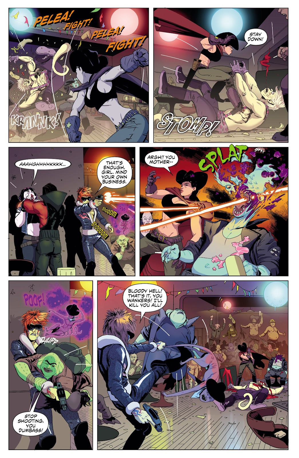 Machine Girl & the Space Hell Engels issue 1 - Page 11