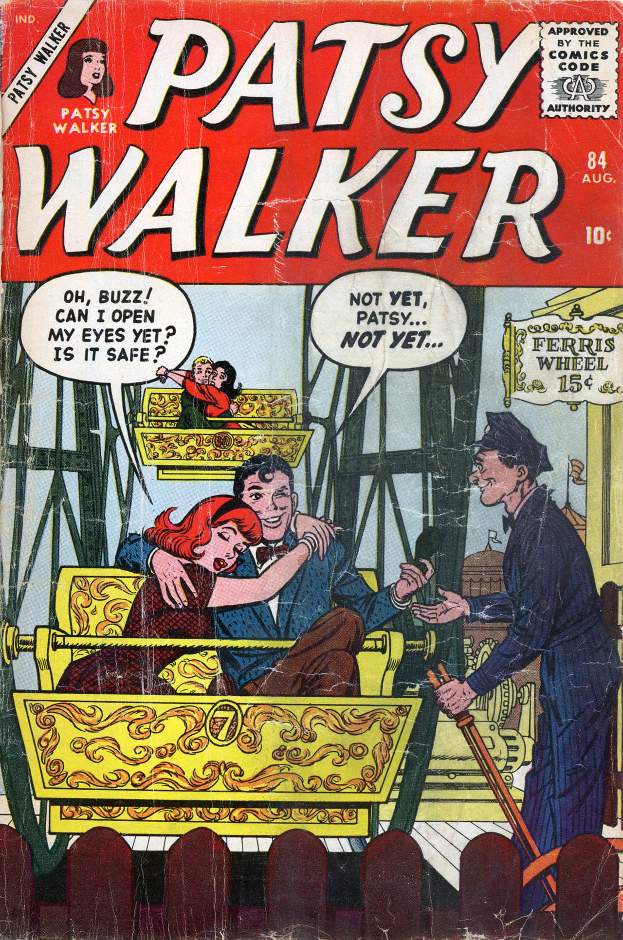 Read online Patsy Walker comic -  Issue #84 - 1
