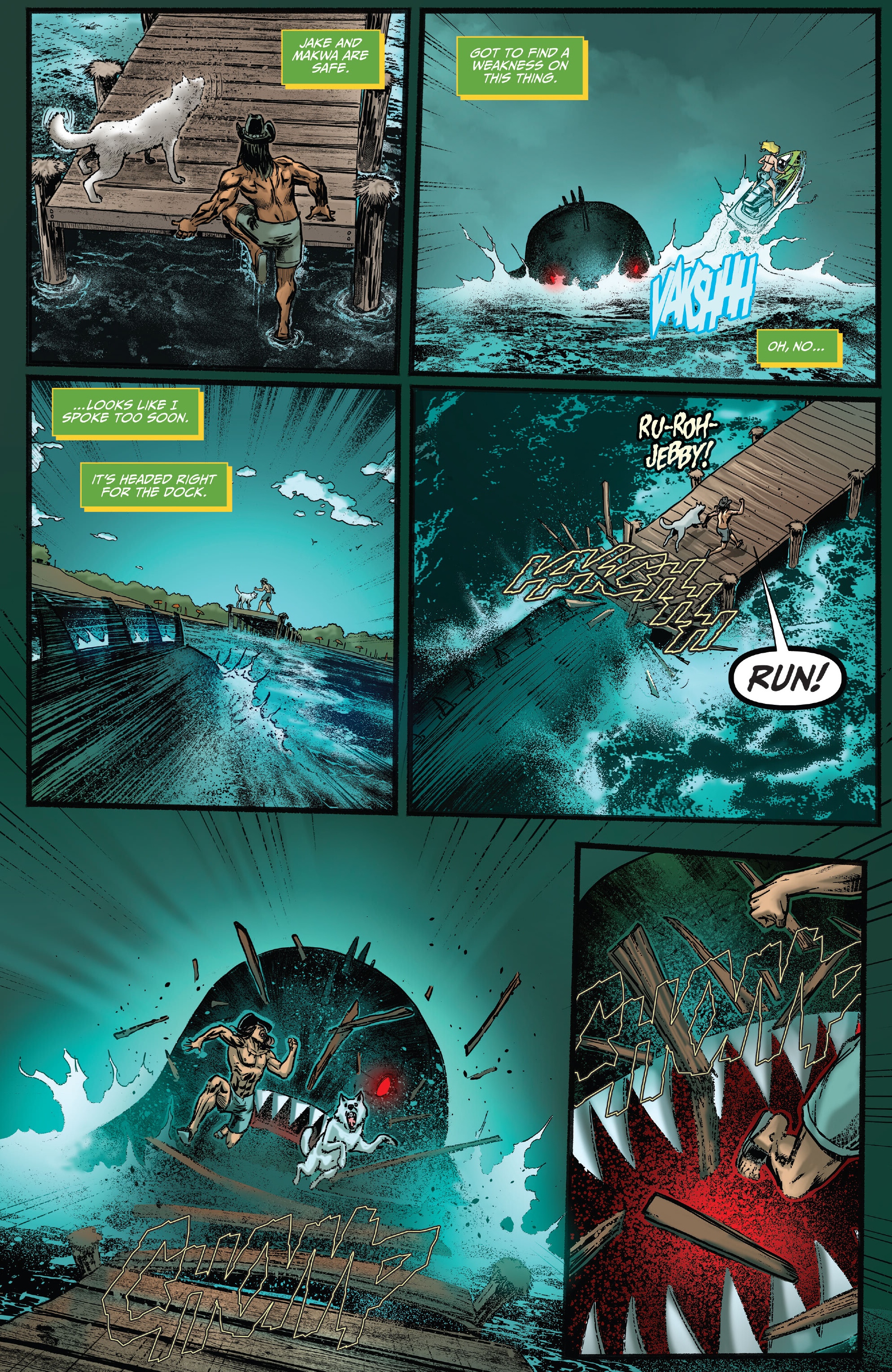 Read online Robyn Hood: Blood in Water comic -  Issue # Full - 30