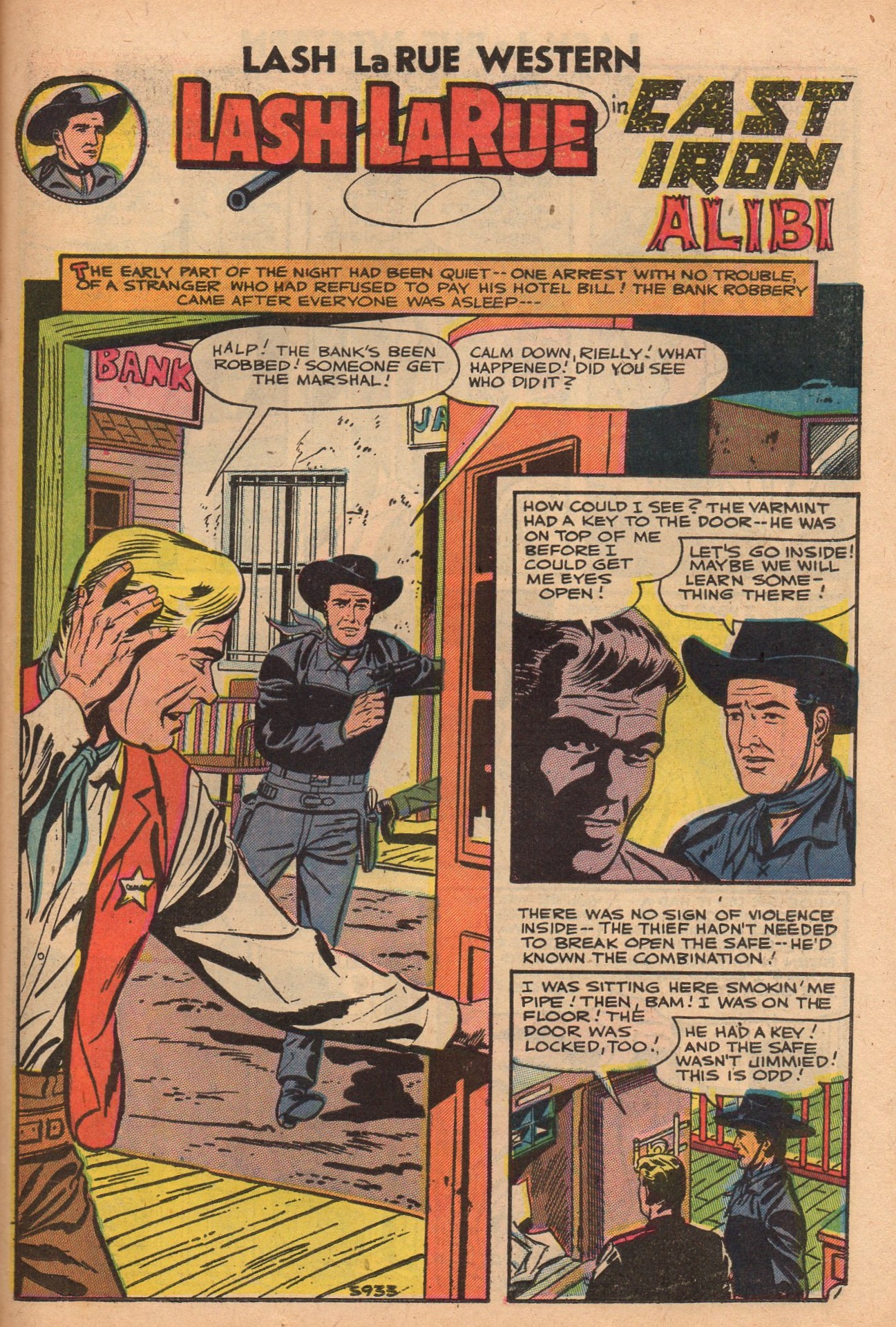 Read online Lash Larue Western (1949) comic -  Issue #64 - 23