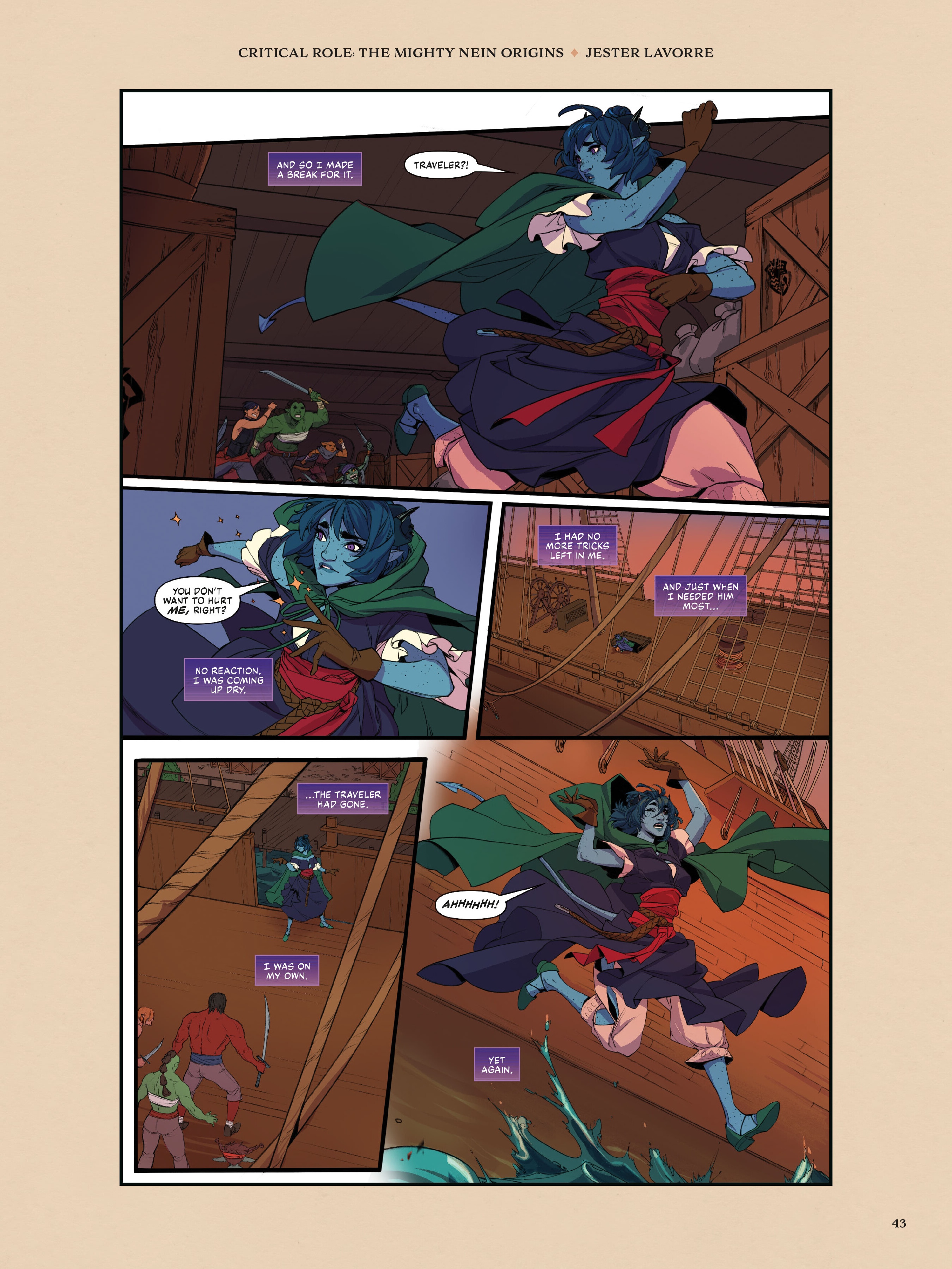 Read online Critical Role: The Mighty Nein Origins Library Edition comic -  Issue # TPB (Part 1) - 45