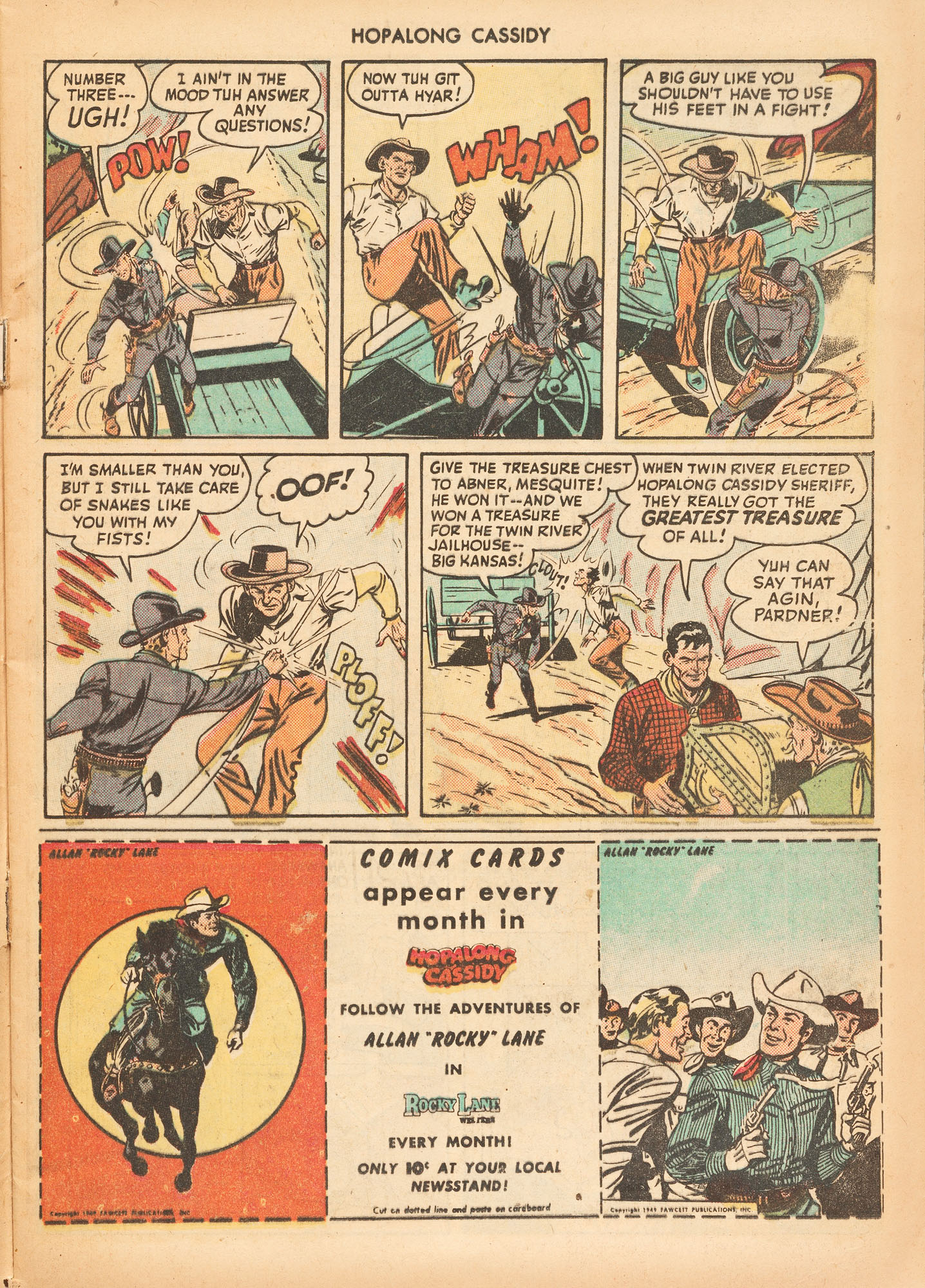 Read online Hopalong Cassidy comic -  Issue #33 - 13