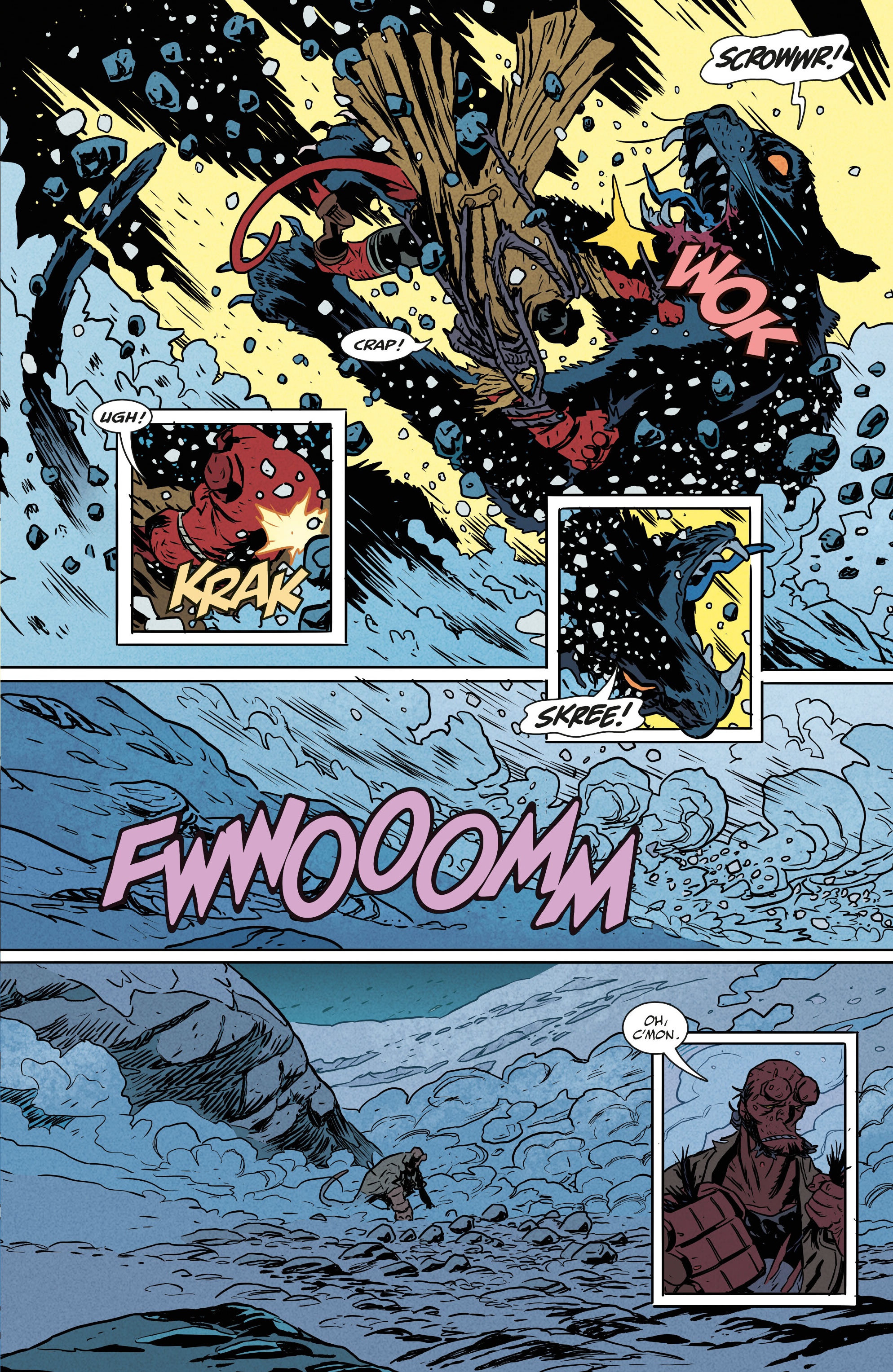 Read online Hellboy Winter Special: The Yule Cat comic -  Issue # Full - 19