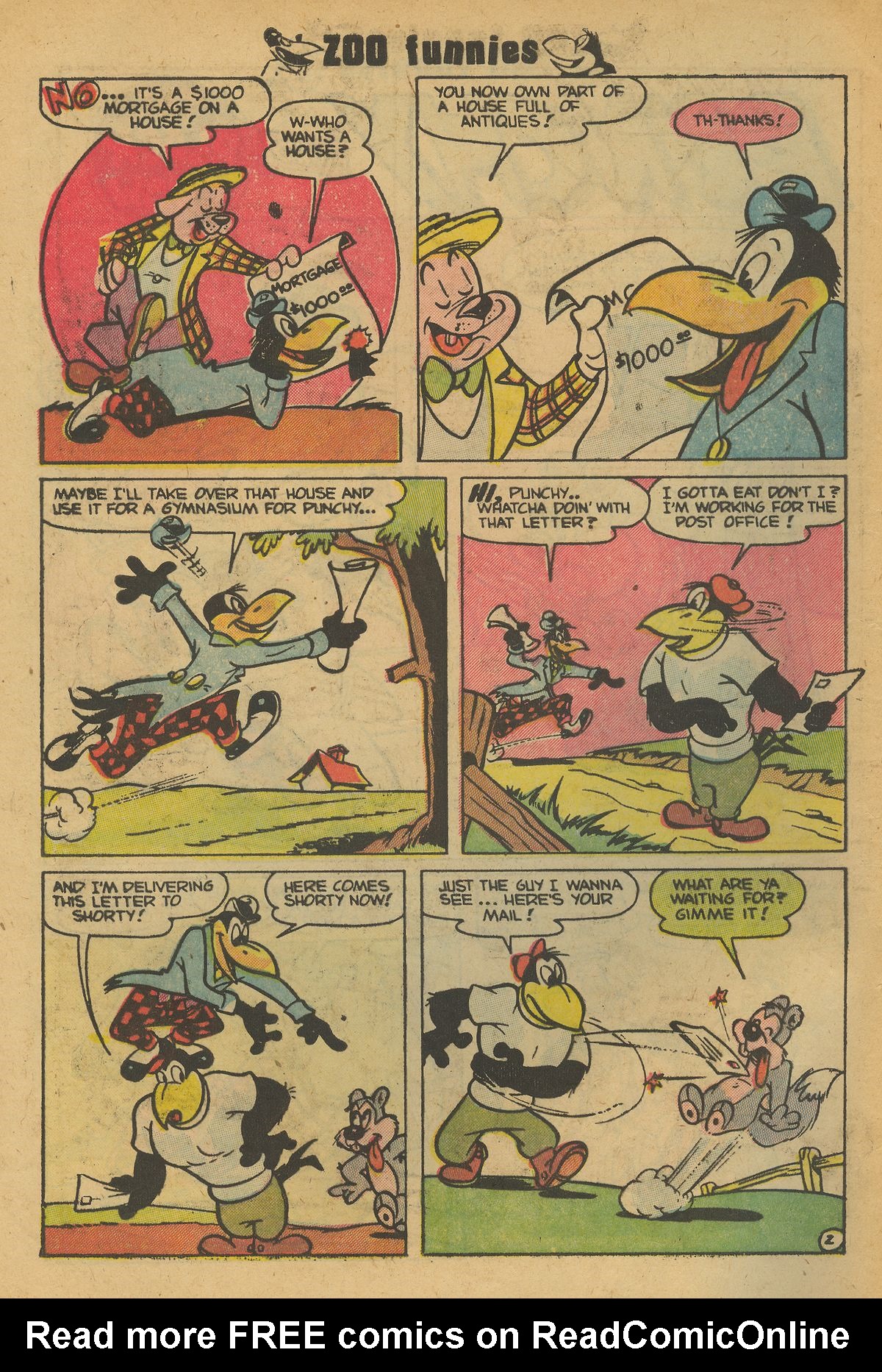 Read online Zoo Funnies comic -  Issue #3 - 4