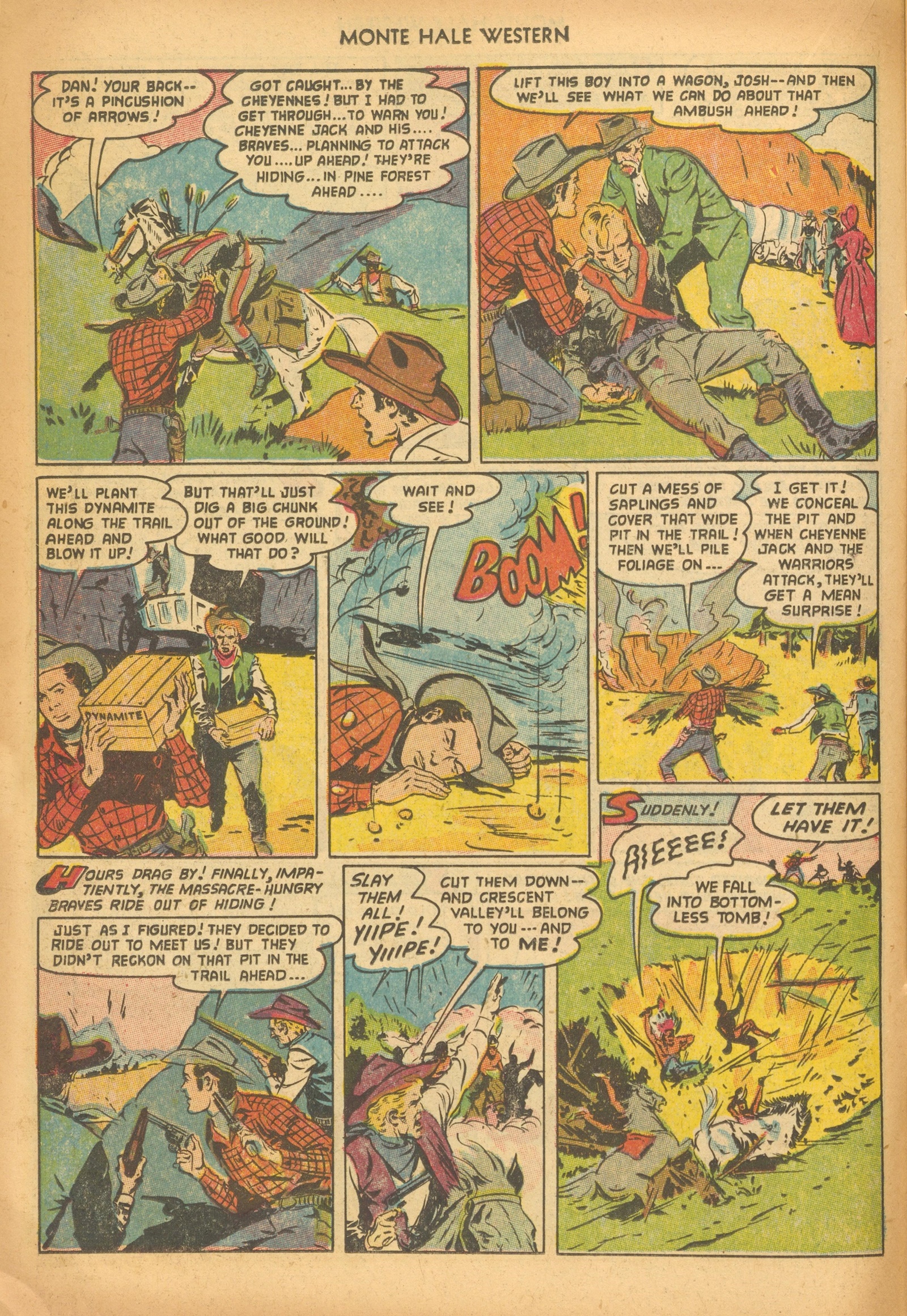 Read online Monte Hale Western comic -  Issue #80 - 14