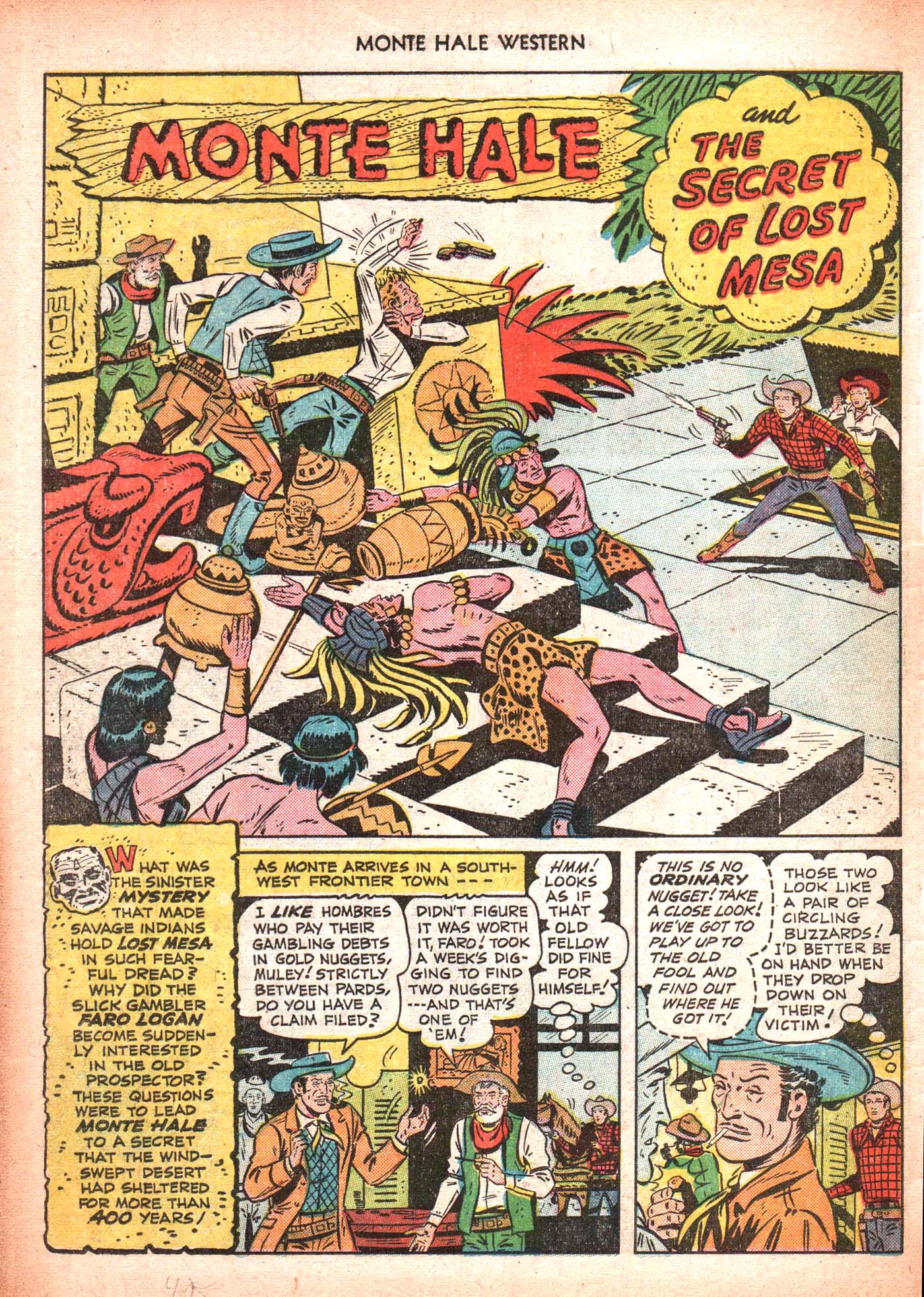 Read online Monte Hale Western comic -  Issue #50 - 42