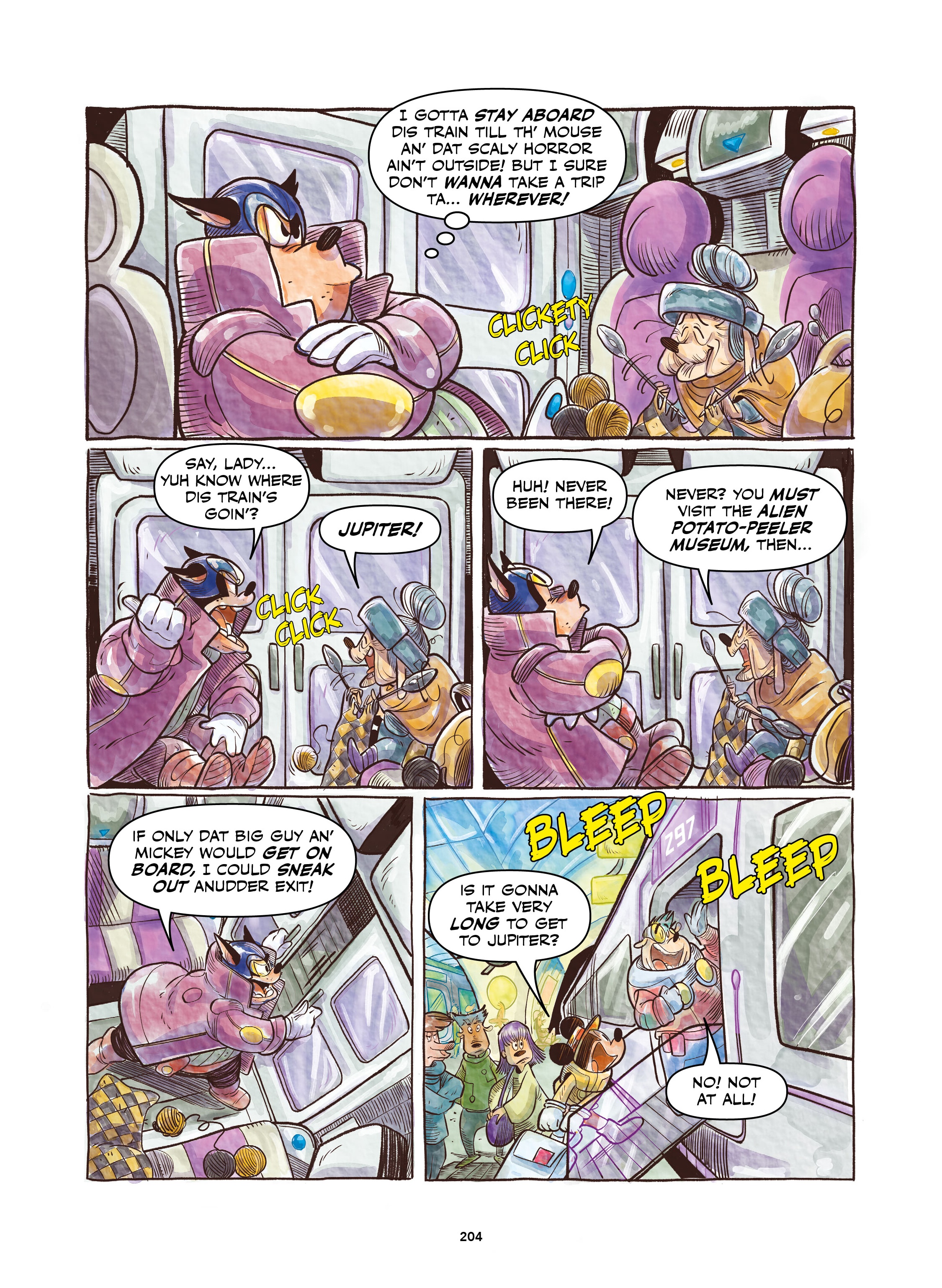 Read online Disney Once Upon a Mouse… In the Future comic -  Issue # TPB (Part 3) - 5