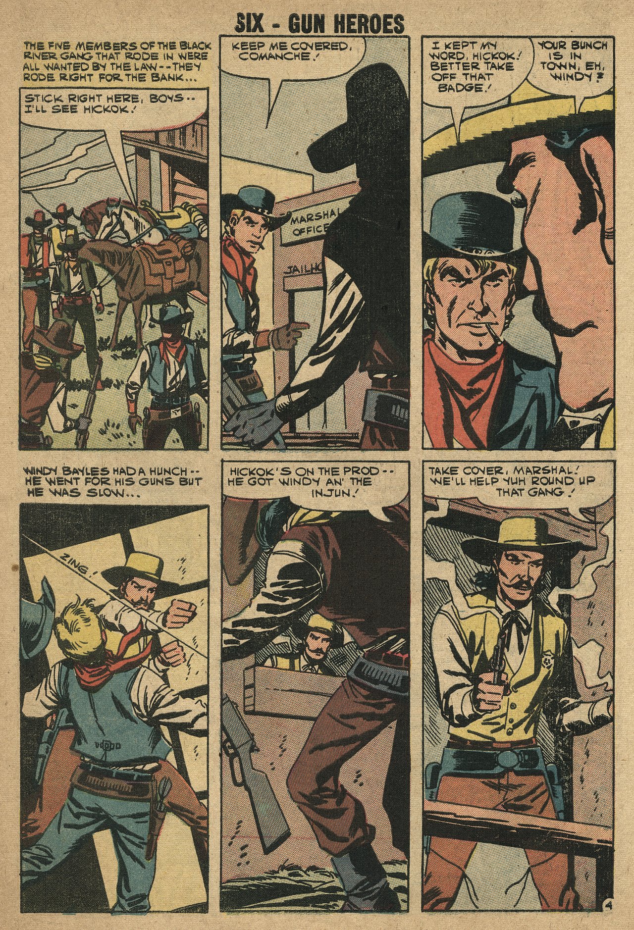 Read online Six-Gun Heroes comic -  Issue #50 - 7