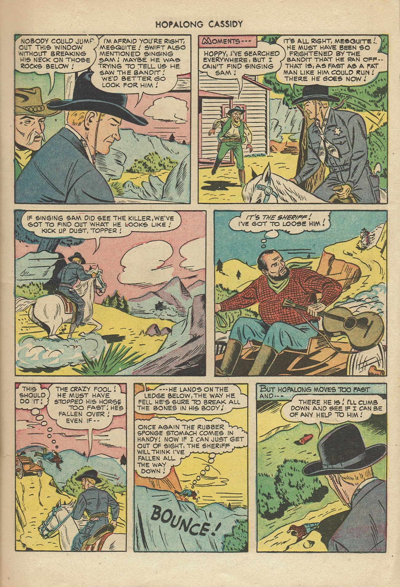 Read online Hopalong Cassidy comic -  Issue #45 - 23