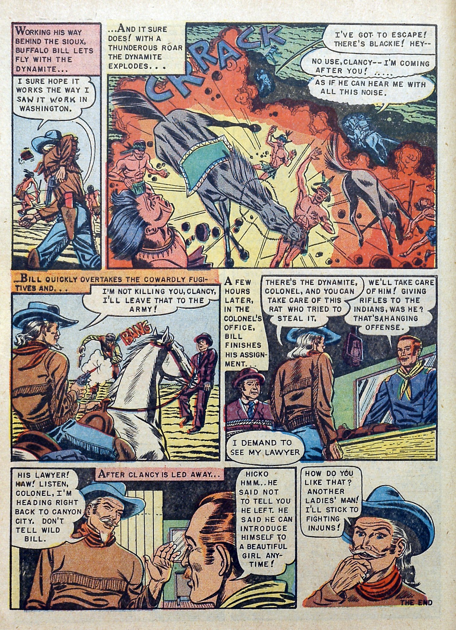 Read online Buffalo Bill comic -  Issue #5 - 10